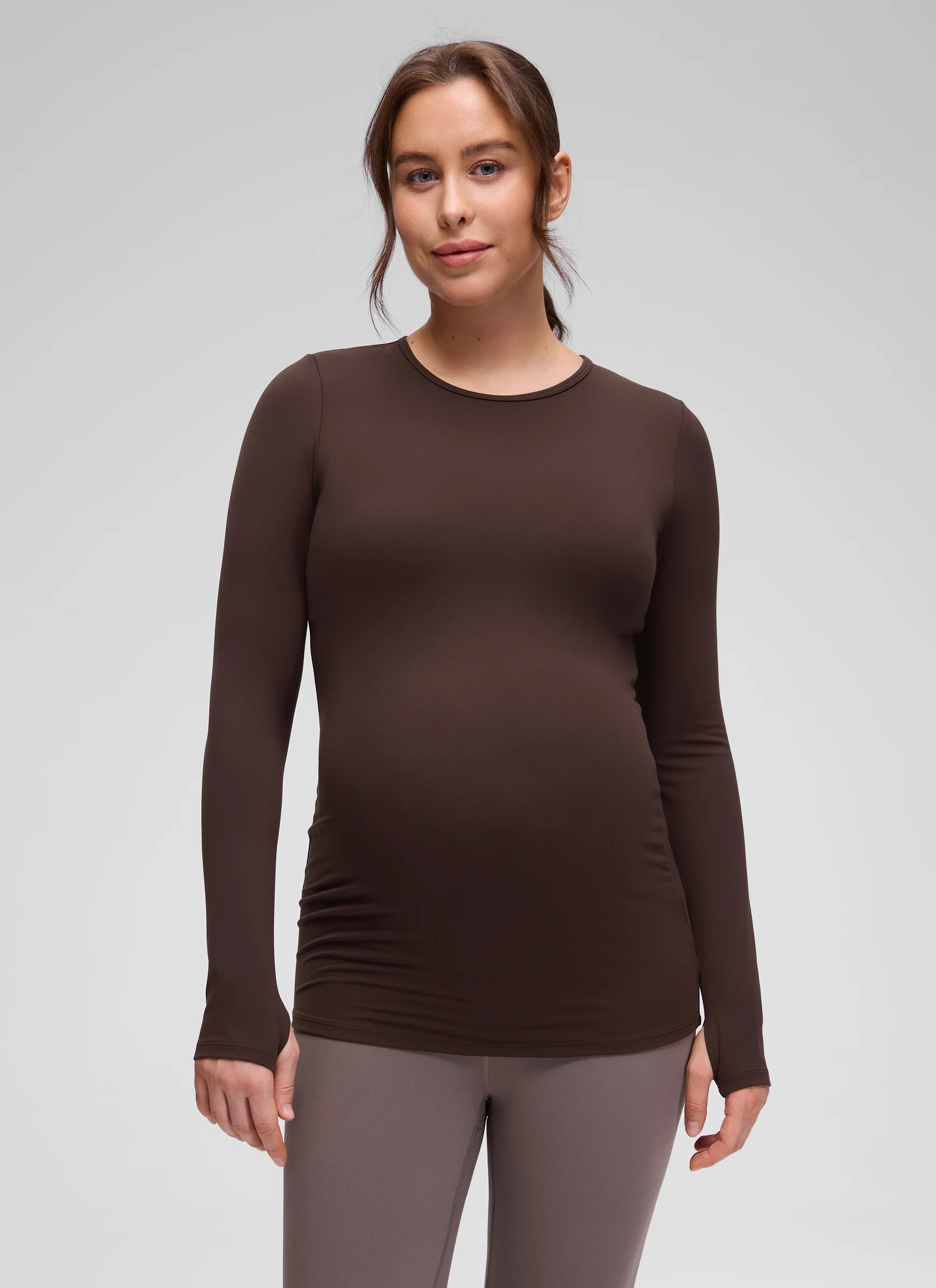 Butterluxe Maternity Crewneck Long Sleeve - Image 28