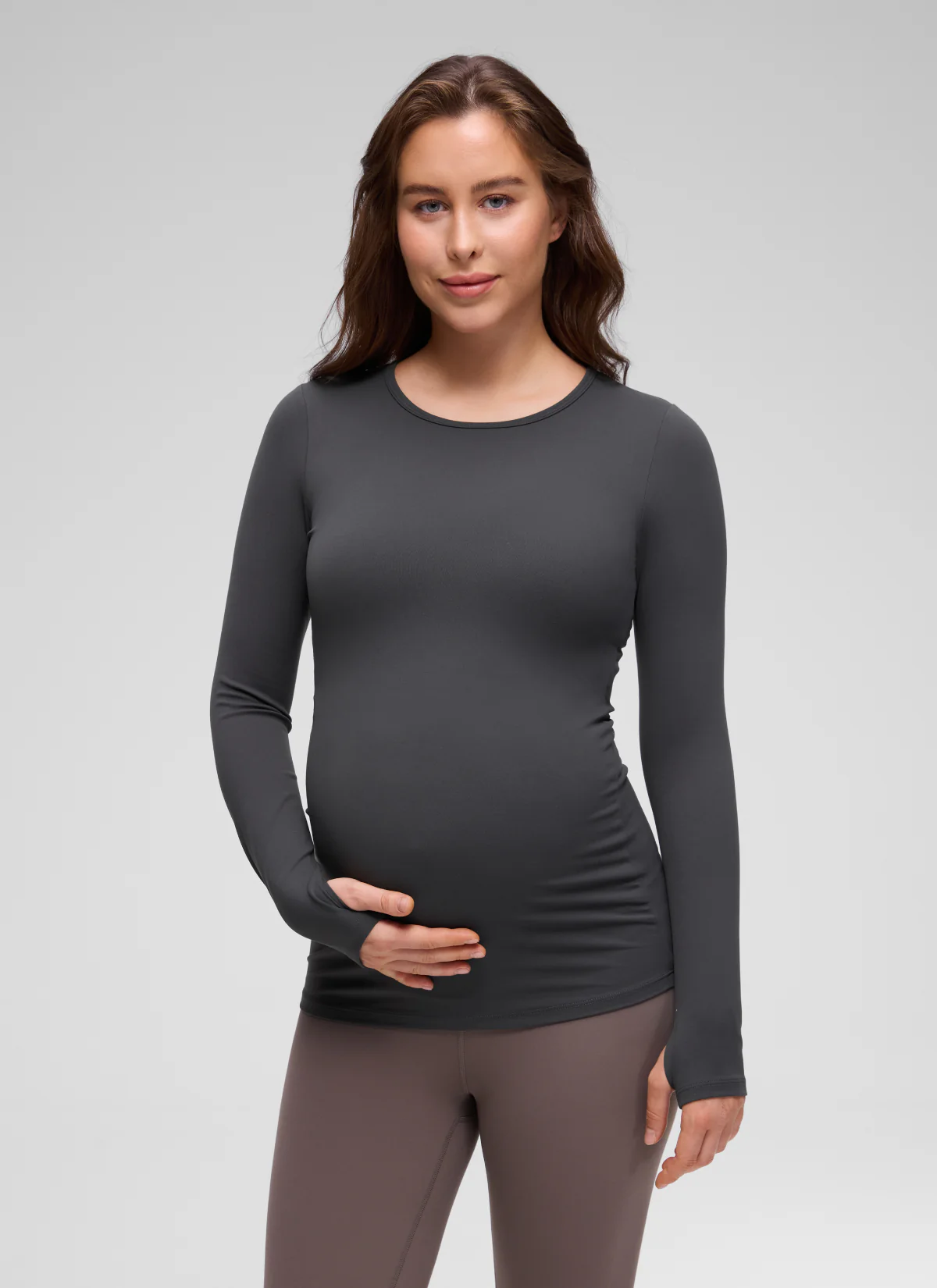 Butterluxe Maternity Crewneck Long Sleeve - Image 32