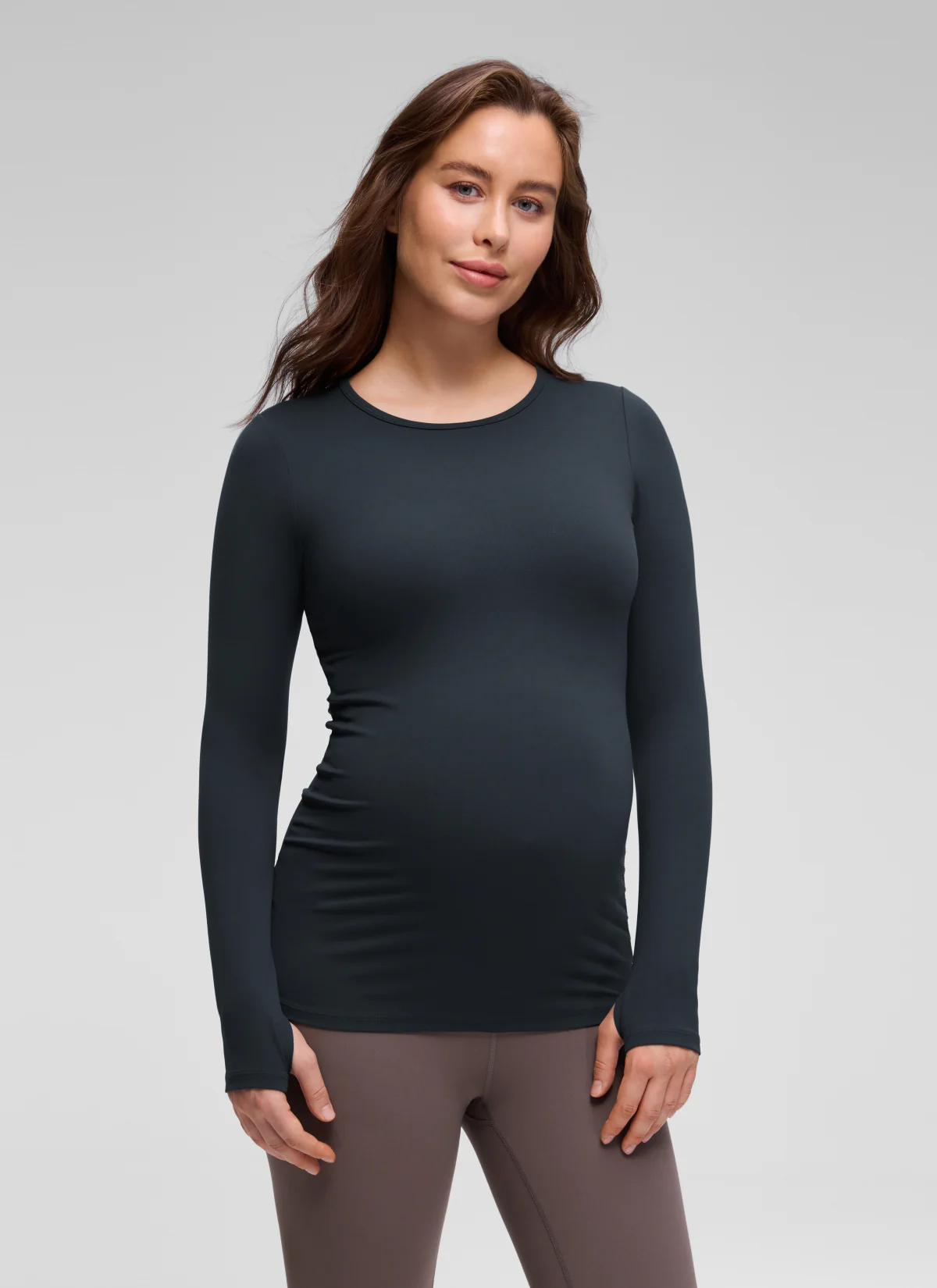 Butterluxe Maternity Crewneck Long Sleeve - Image 5