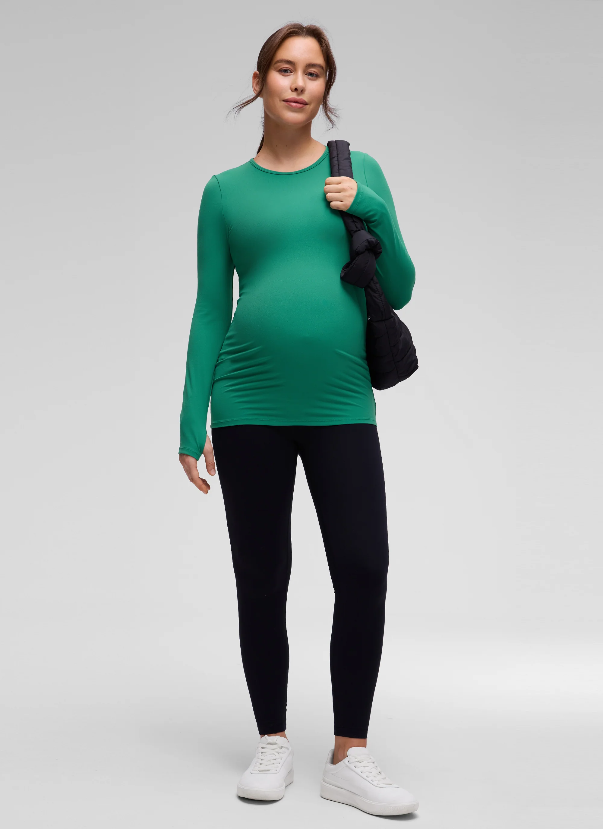 Butterluxe Maternity Crewneck Long Sleeve - Image 15