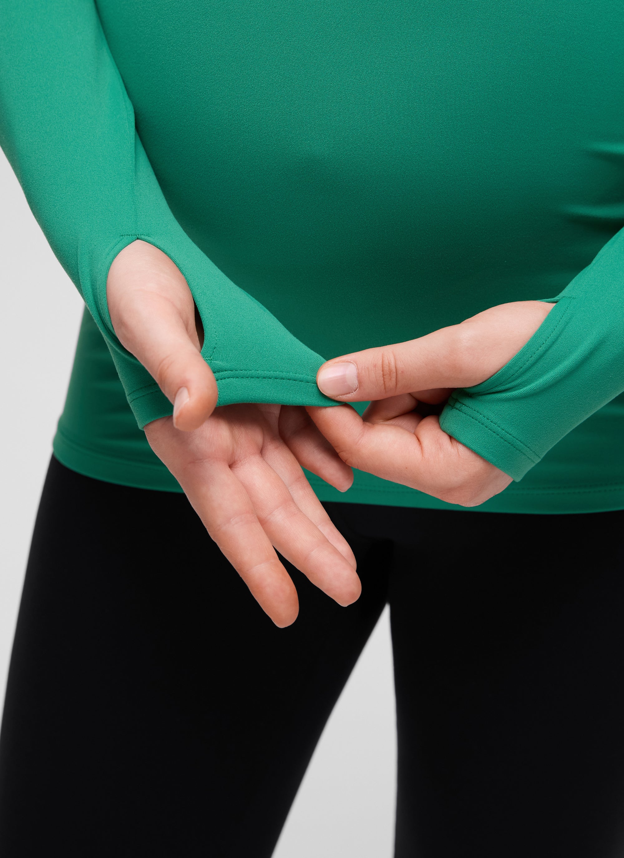 Butterluxe Maternity Crewneck Long Sleeve - Image 16