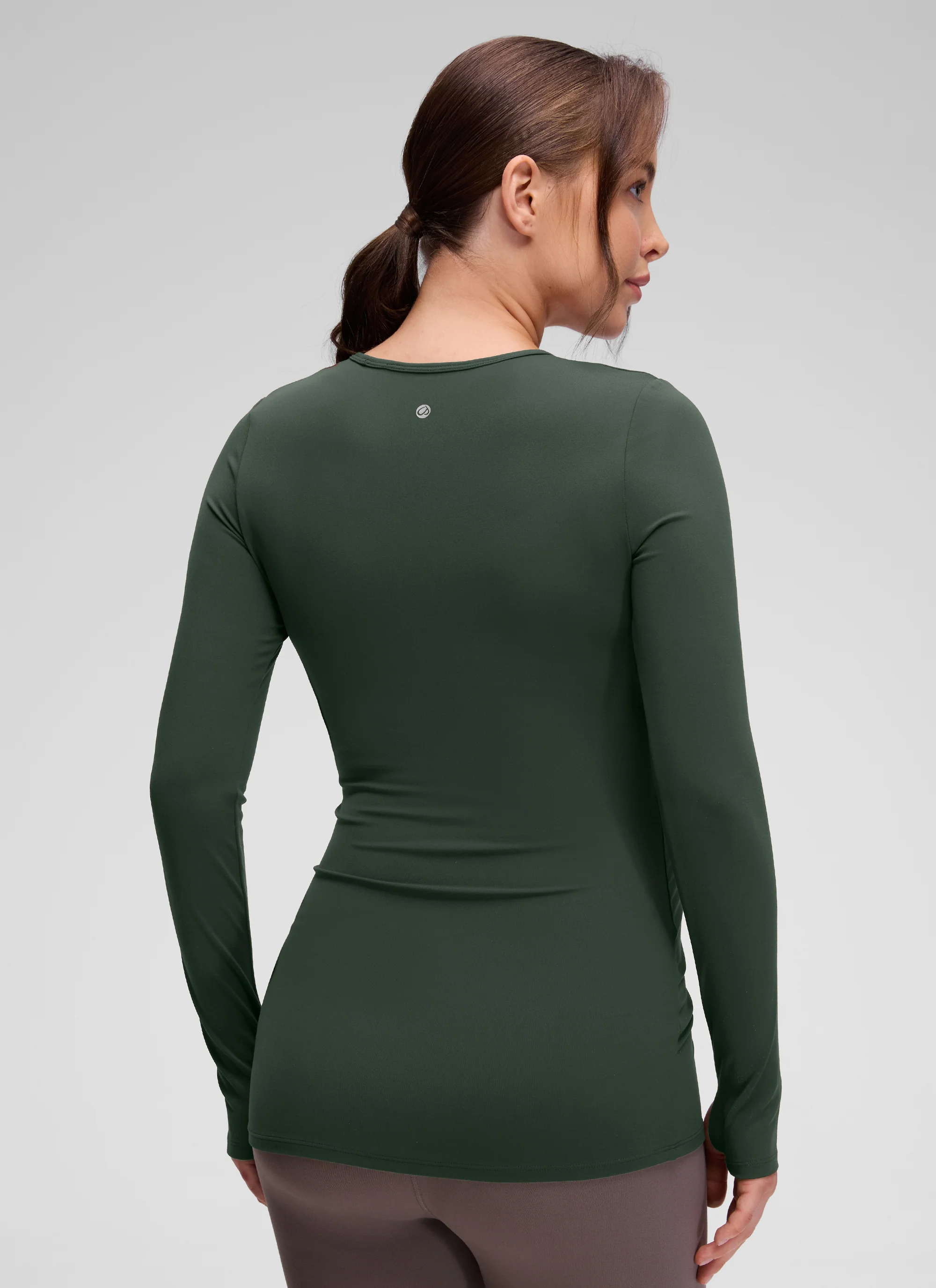 Butterluxe Maternity Crewneck Long Sleeve - Image 2