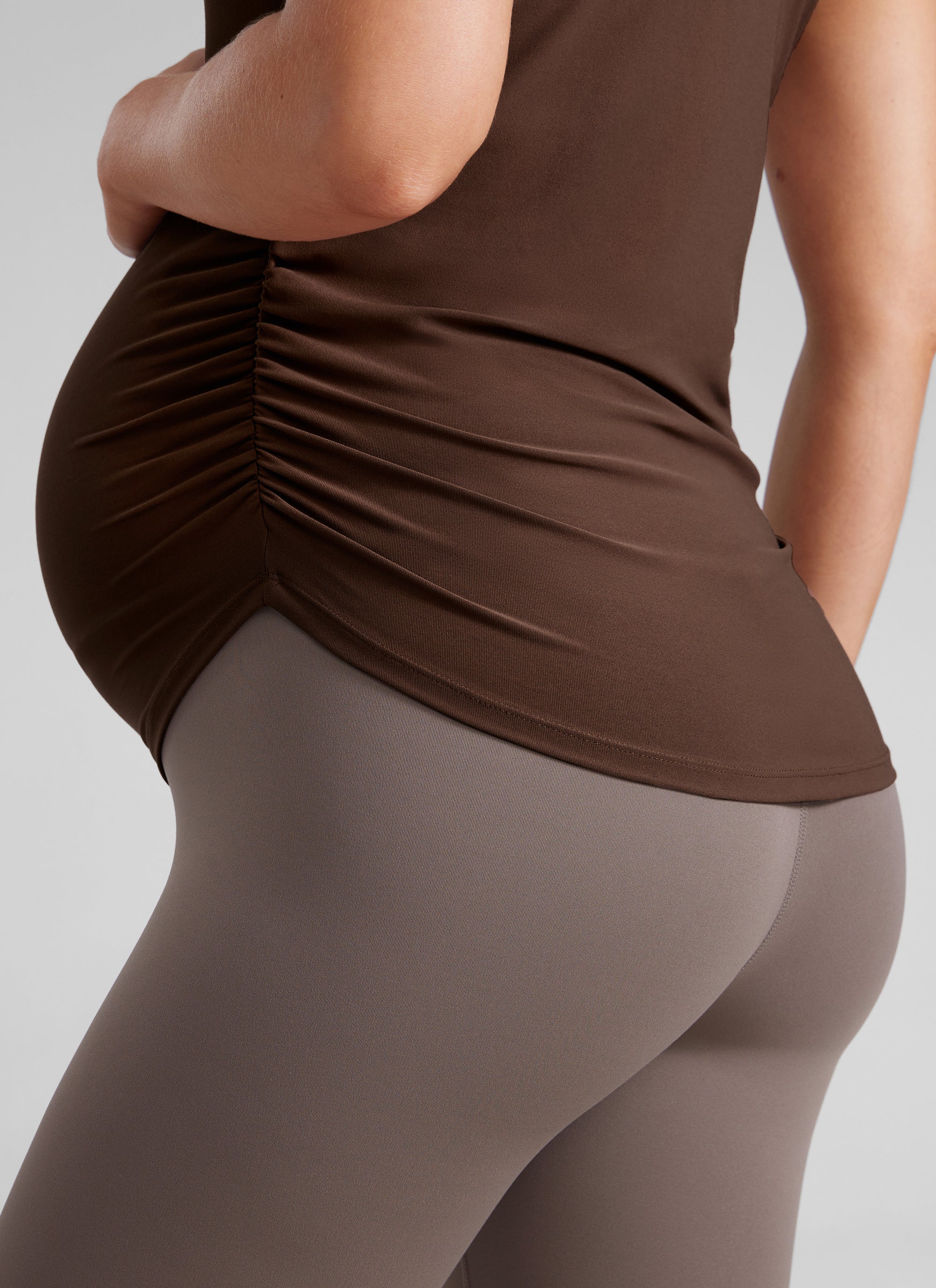 Cloudweight Maternity Ruched Short Sleeve - Image 16