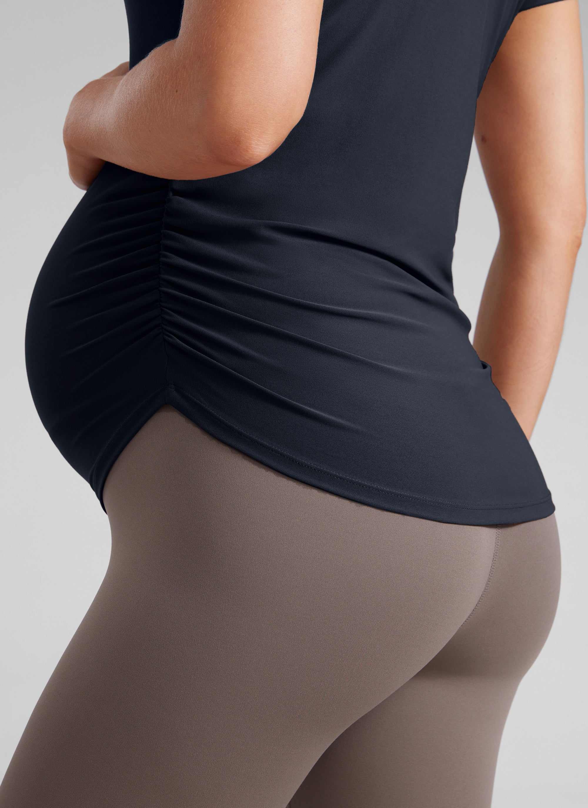 Cloudweight Maternity Ruched Short Sleeve - Image 24