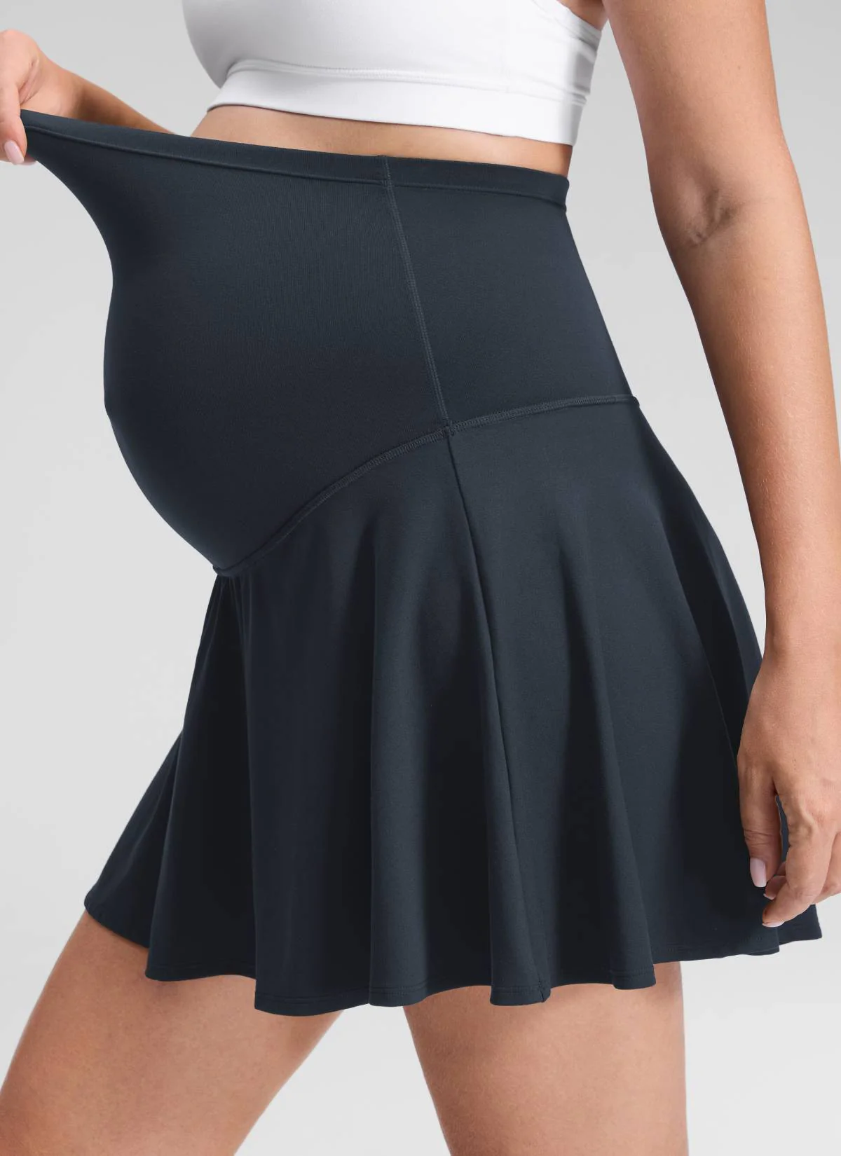 Butterluxe Maternity High Rise Skirt 14.5'' - Image 27