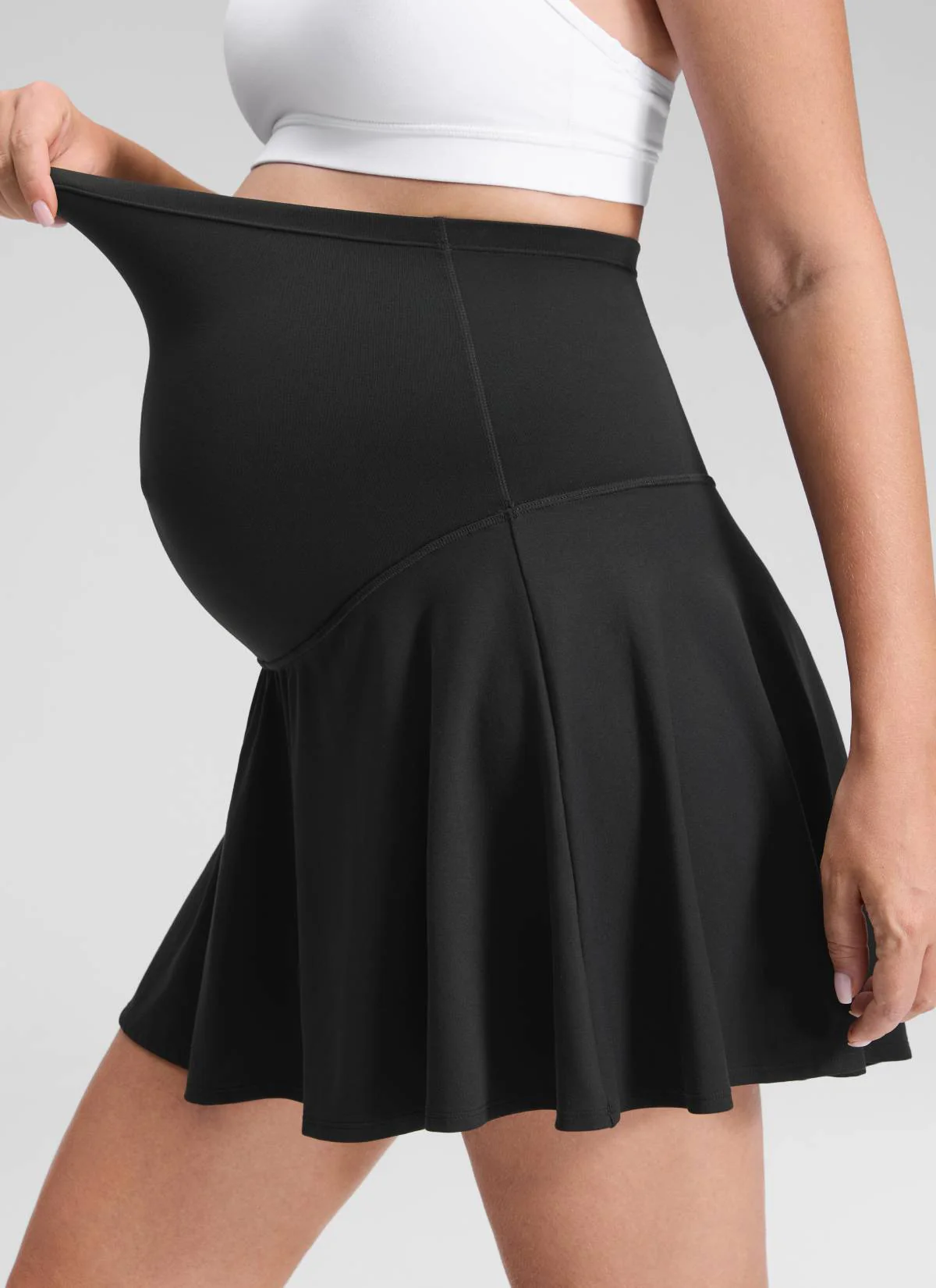 Butterluxe Maternity High Rise Skirt 14.5'' - Image 8