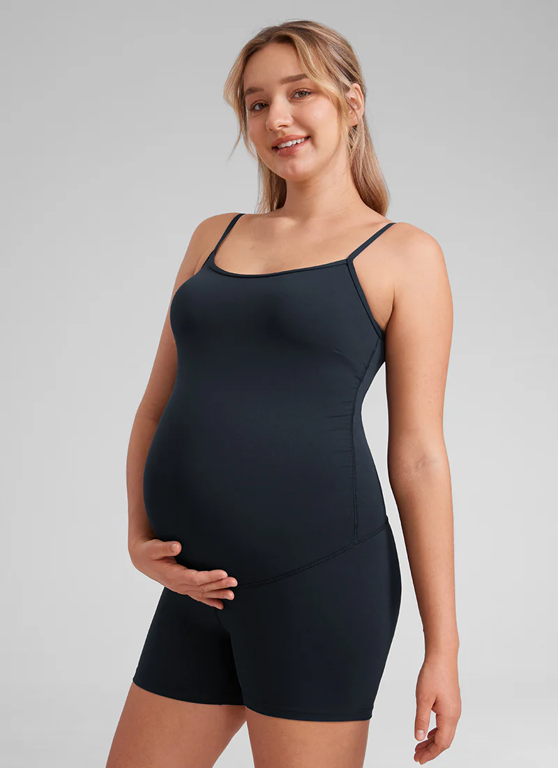 Butterluxe Maternity Shorts Romper 4'' - Image 11
