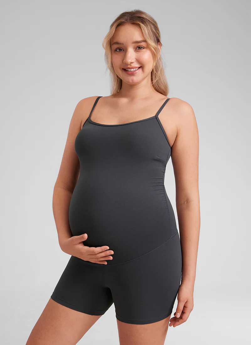Butterluxe Maternity Shorts Romper 4'' - Image 16