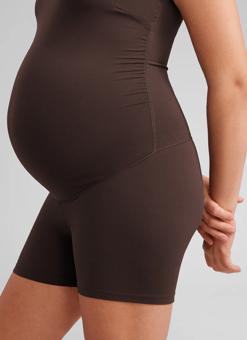 Butterluxe Maternity Shorts Romper 4'' - Image 3