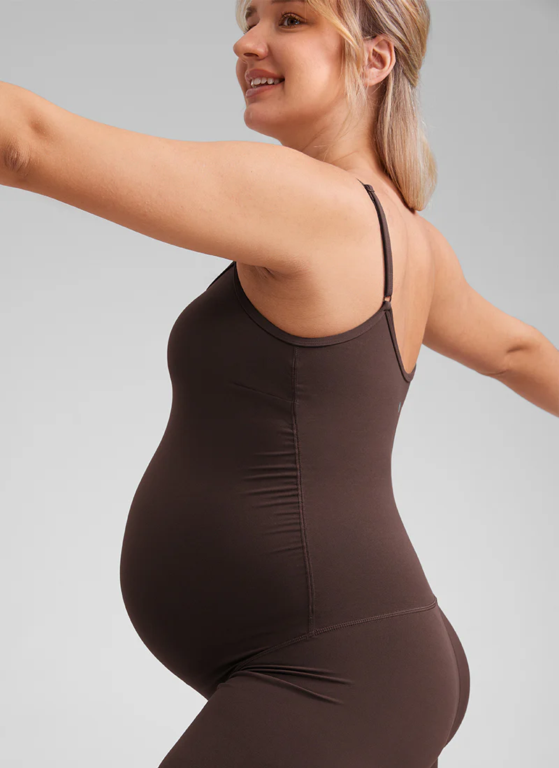 Butterluxe Maternity Shorts Romper 4'' - Image 4