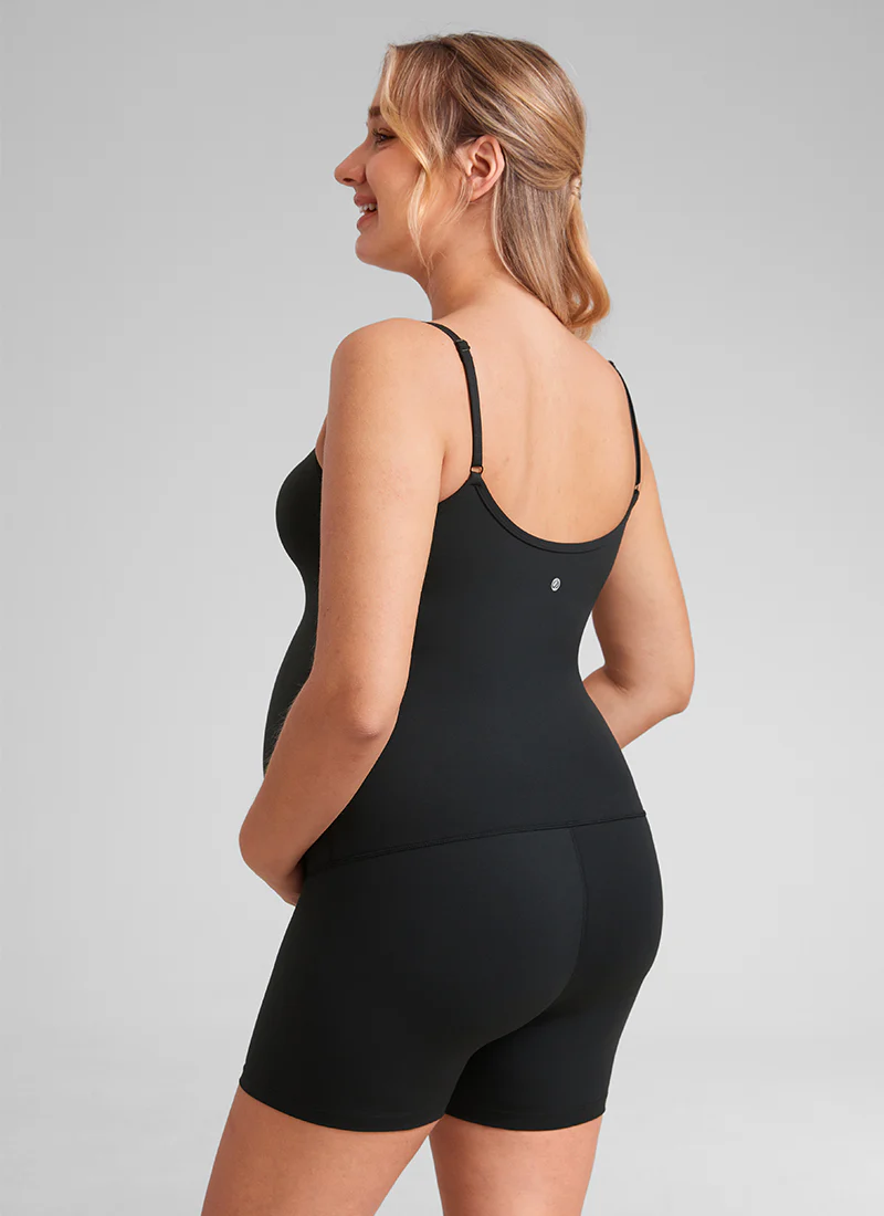 Butterluxe Maternity Shorts Romper 4'' - Image 7