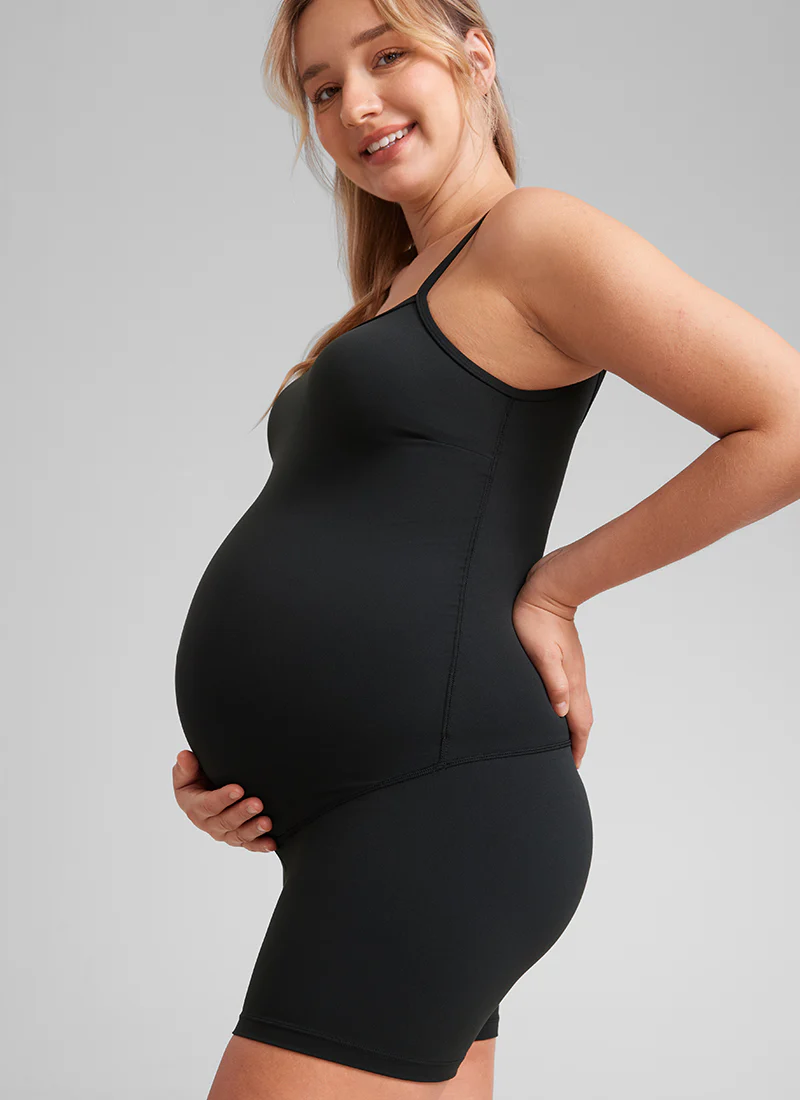 Butterluxe Maternity Shorts Romper 4'' - Image 8