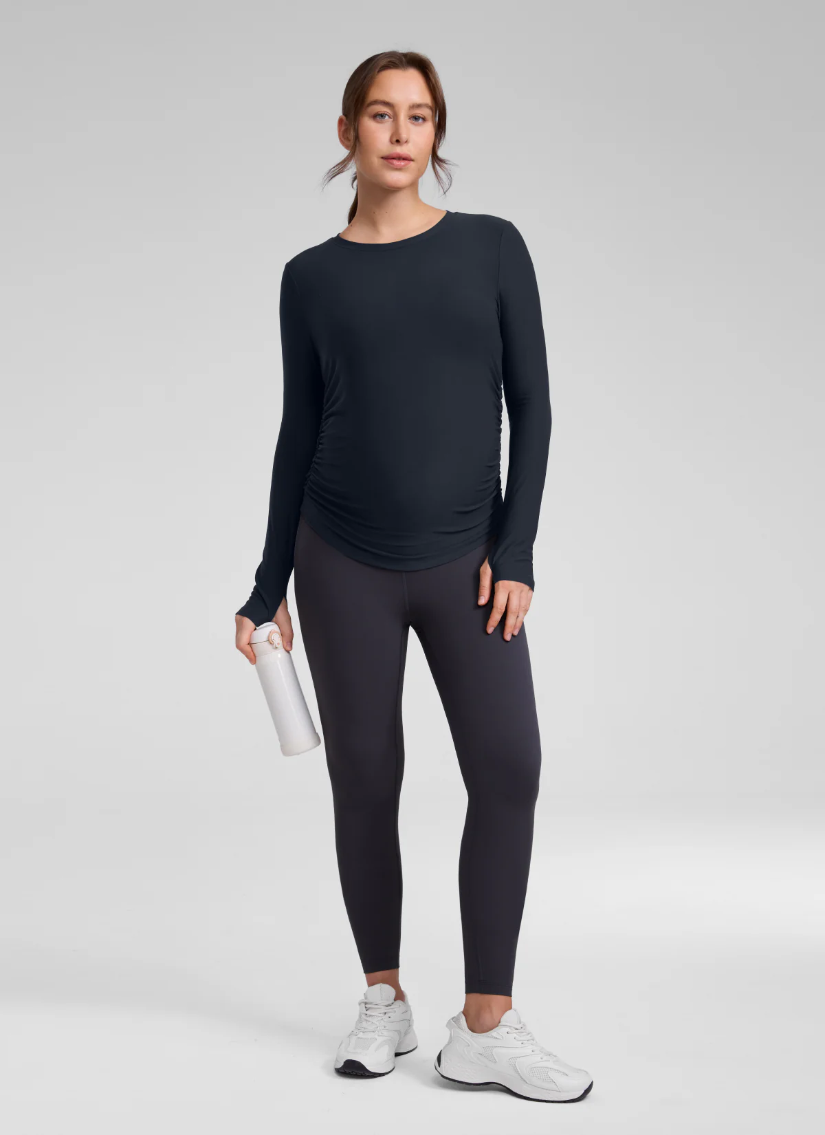 Cloudweight Maternity Ruched Long Sleeve - Image 18