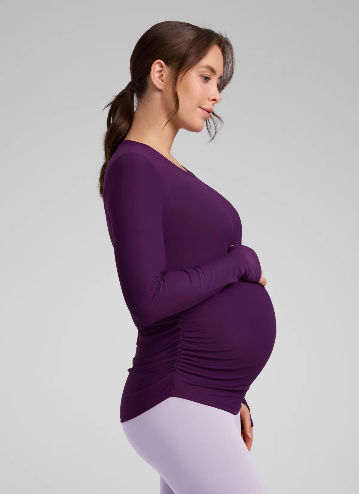 Cloudweight Maternity Ruched Long Sleeve - Image 23