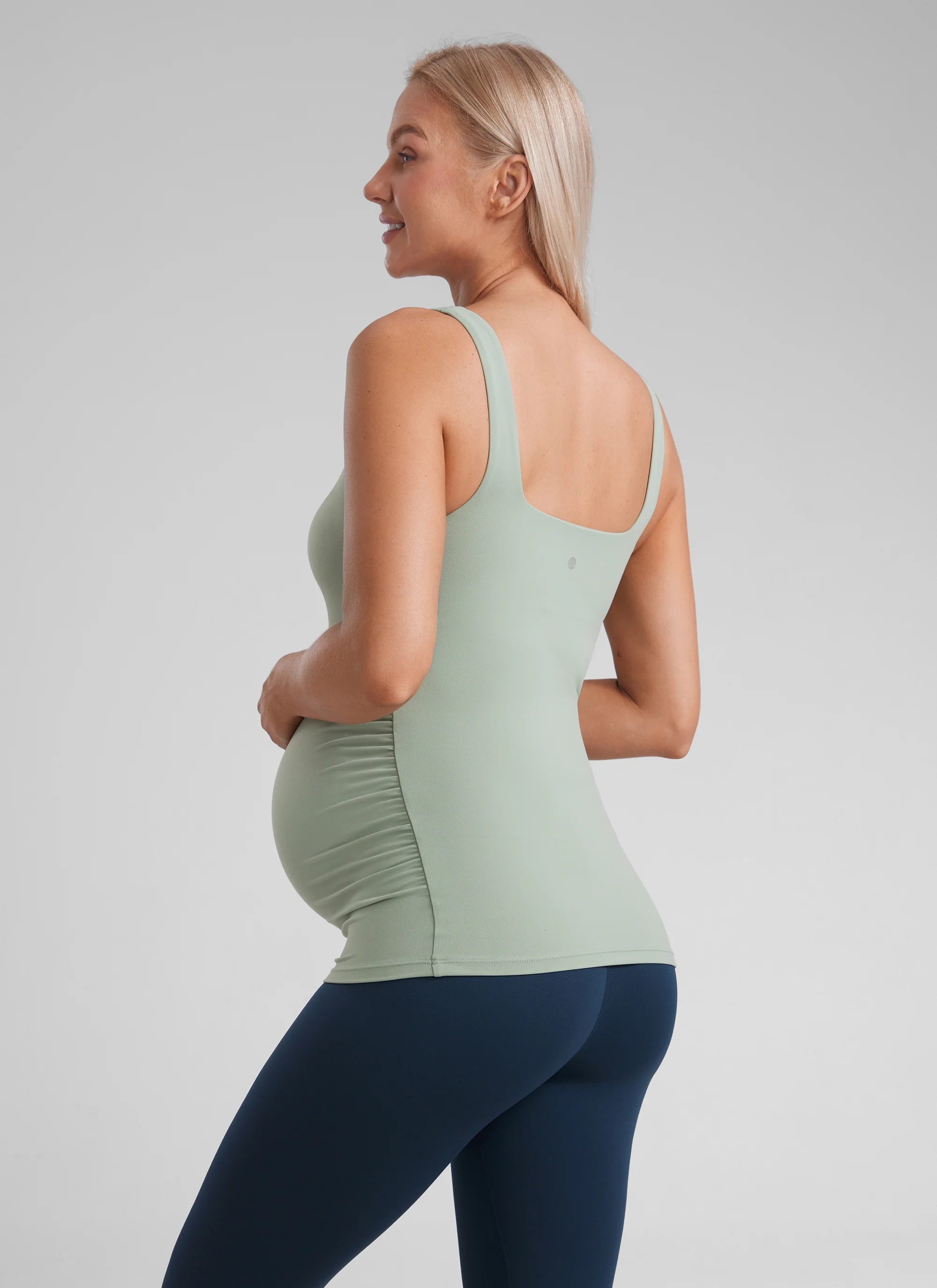 Butterluxe Maternity Built in Bra Tank - Image 17