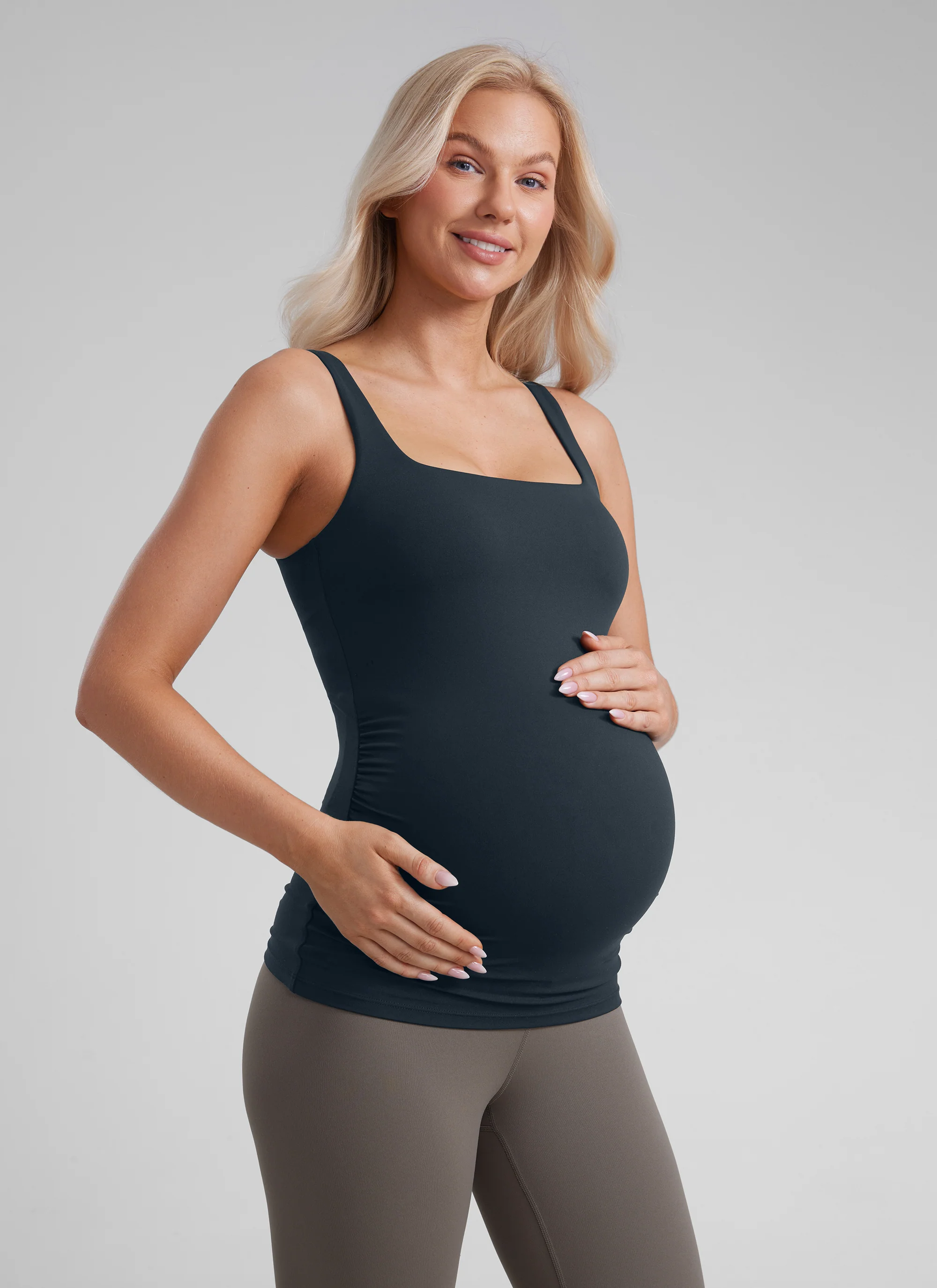 Butterluxe Maternity Built in Bra Tank - Image 6