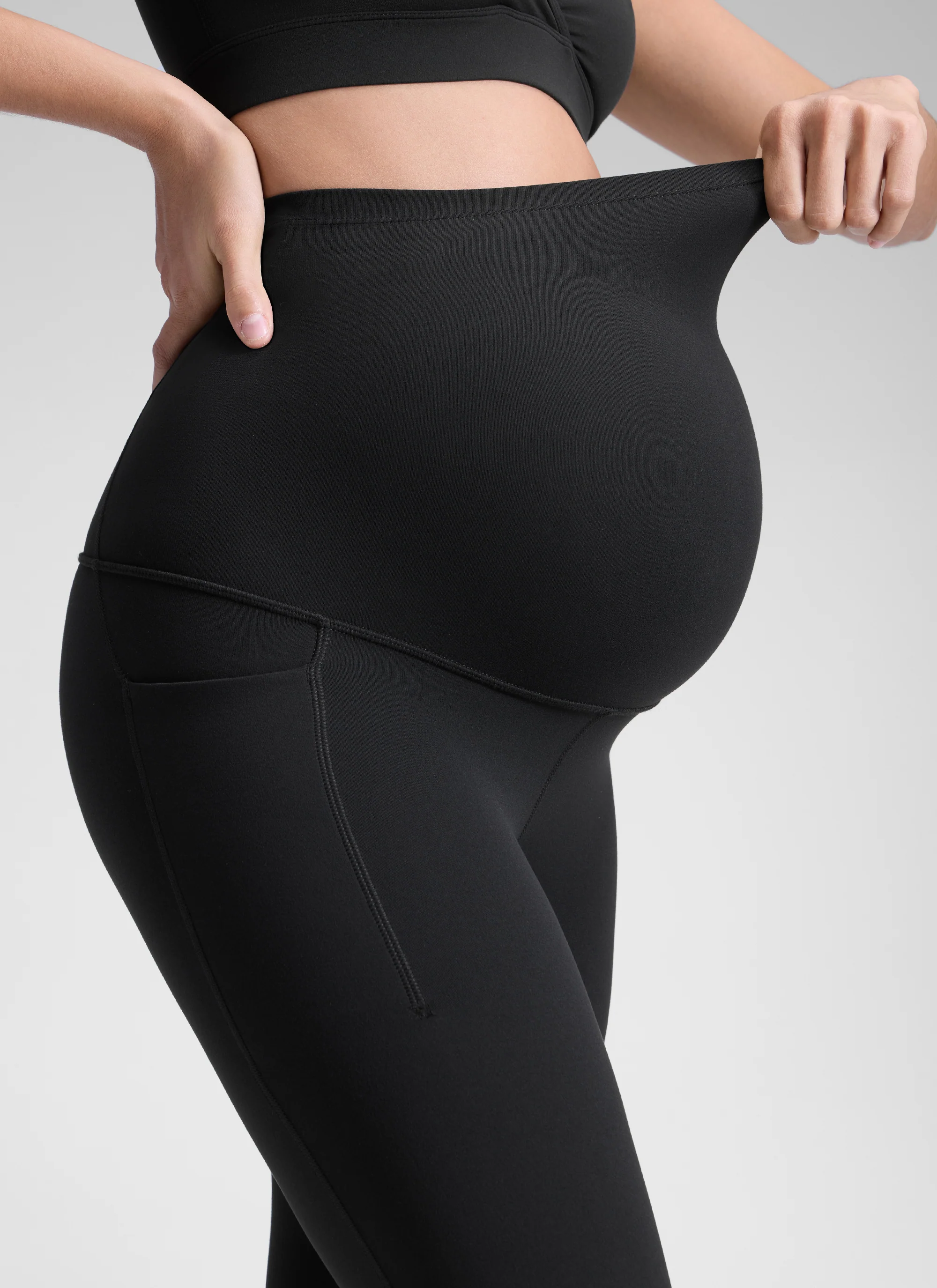 Butterluxe Maternity Soft Pocket Legging 25" - Image 11