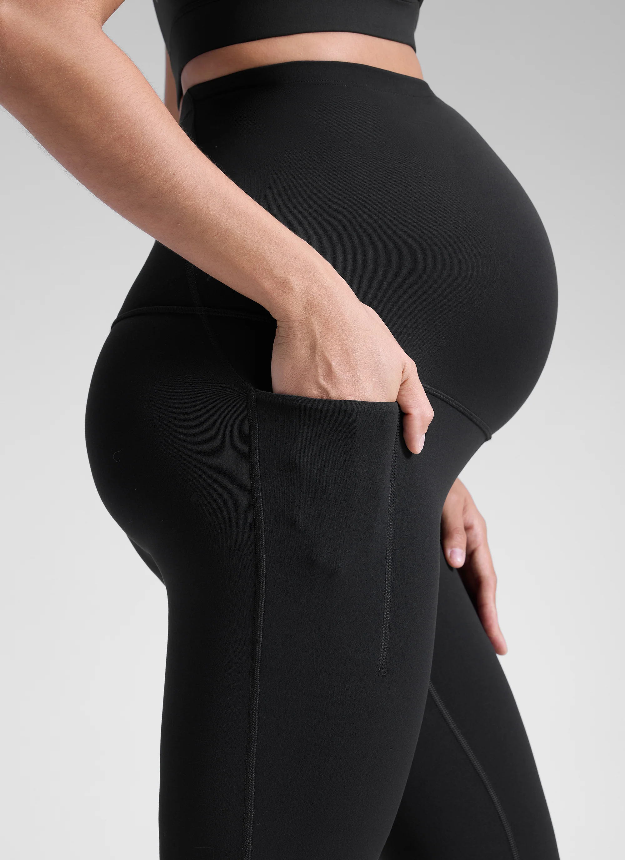 Butterluxe Maternity Soft Pocket Legging 25" - Image 12