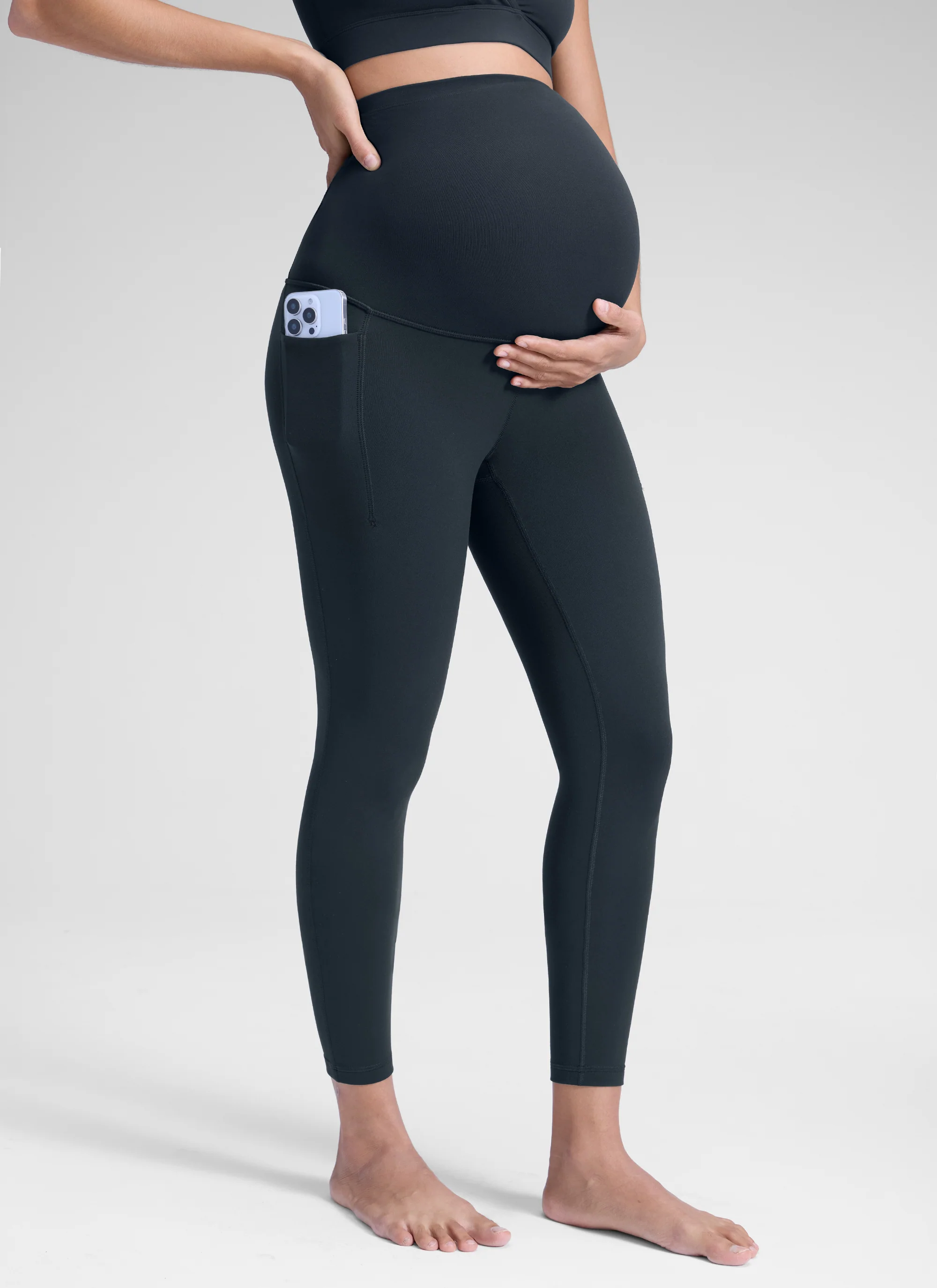 Butterluxe Maternity Soft Pocket Legging 25" - Image 13
