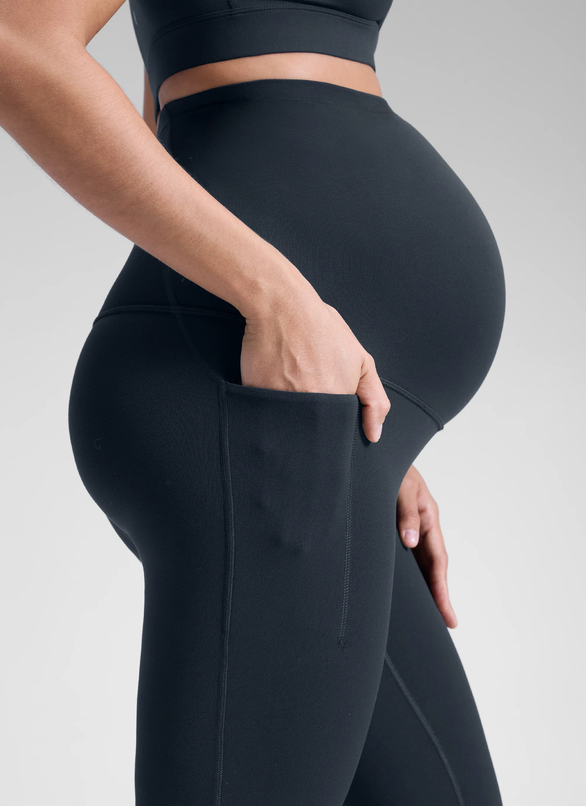 Butterluxe Maternity Soft Pocket Legging 25" - Image 17