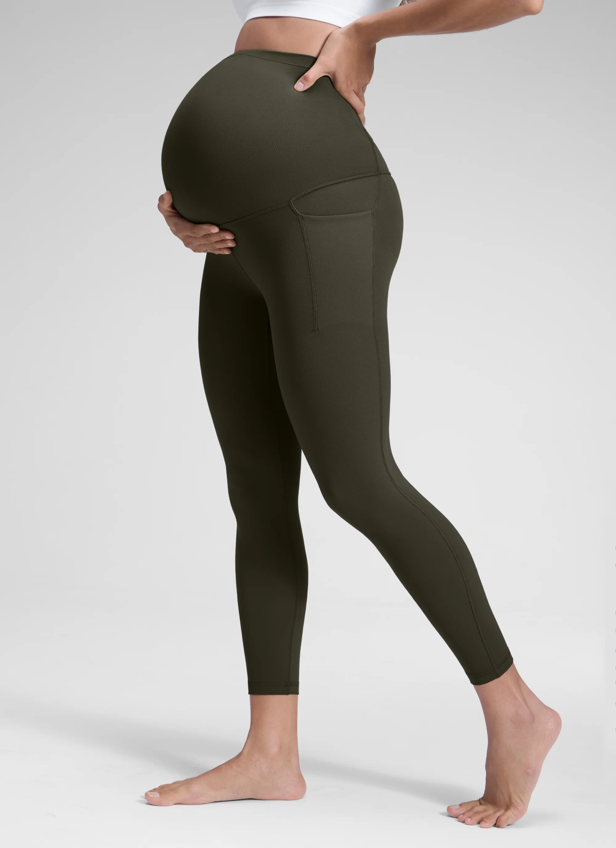 Butterluxe Maternity Soft Pocket Legging 25" - Image 24