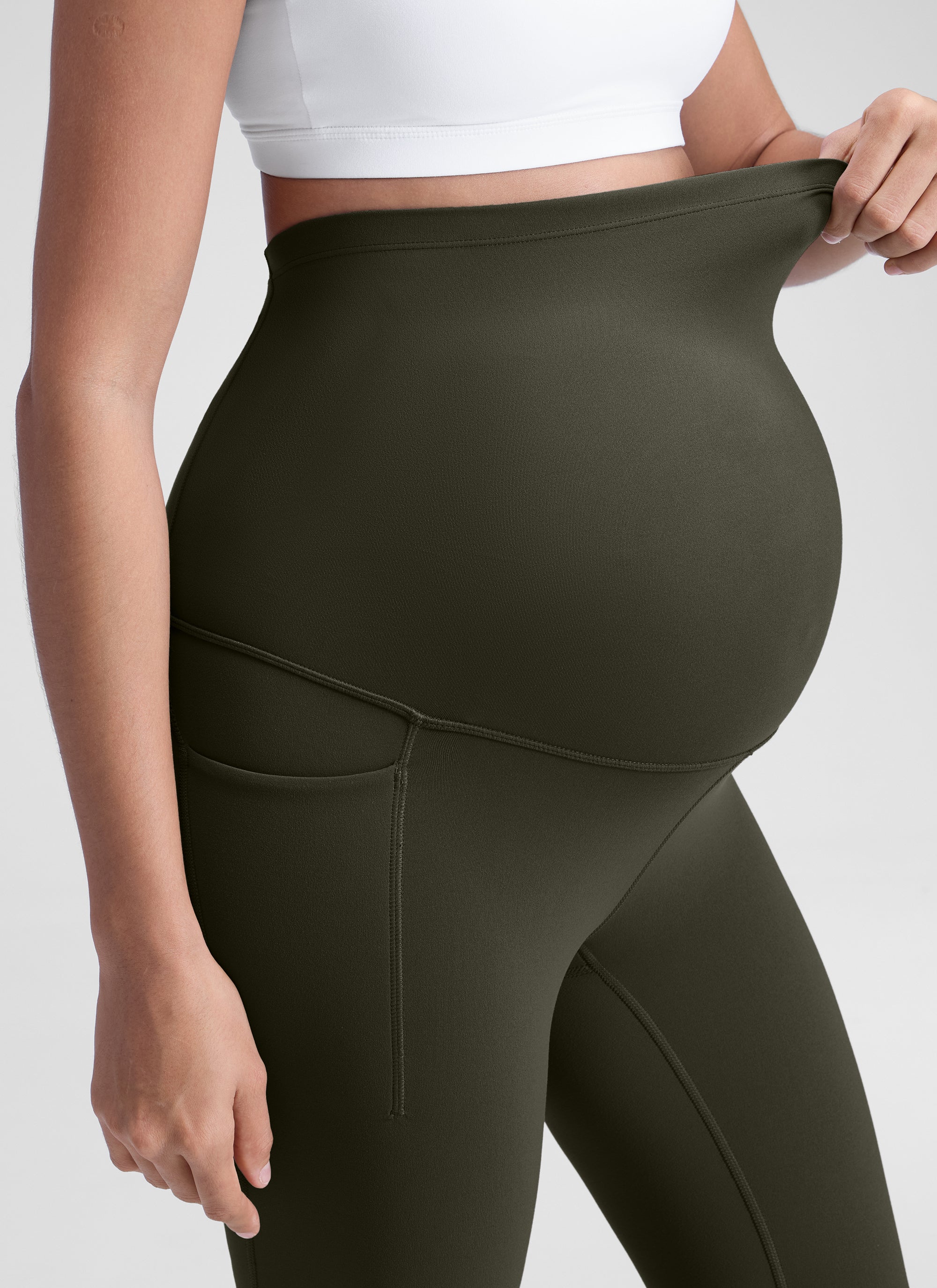 Butterluxe Maternity Soft Pocket Legging 25" - Image 28