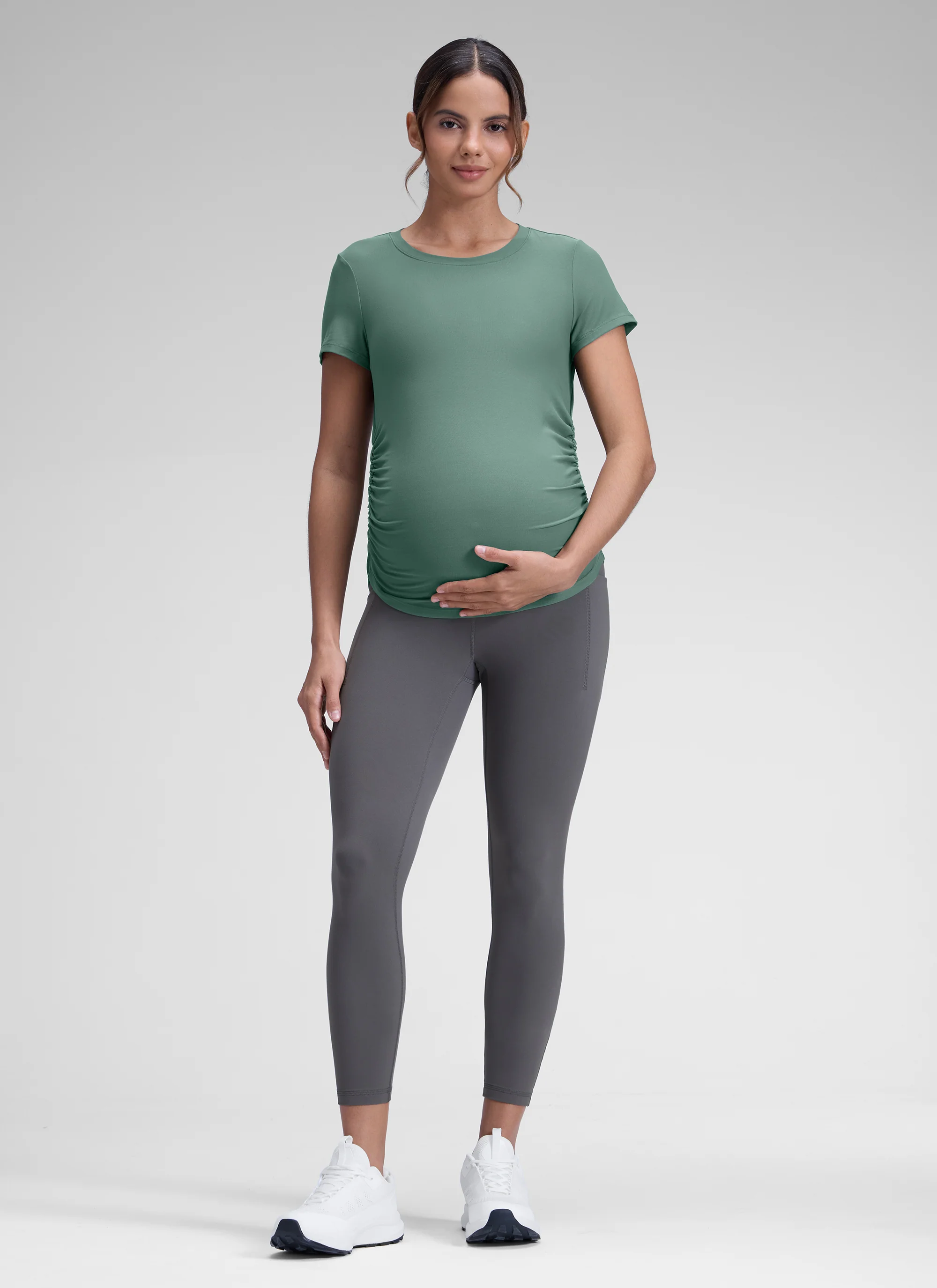 Butterluxe Maternity Soft Pocket Legging 25" - Image 3