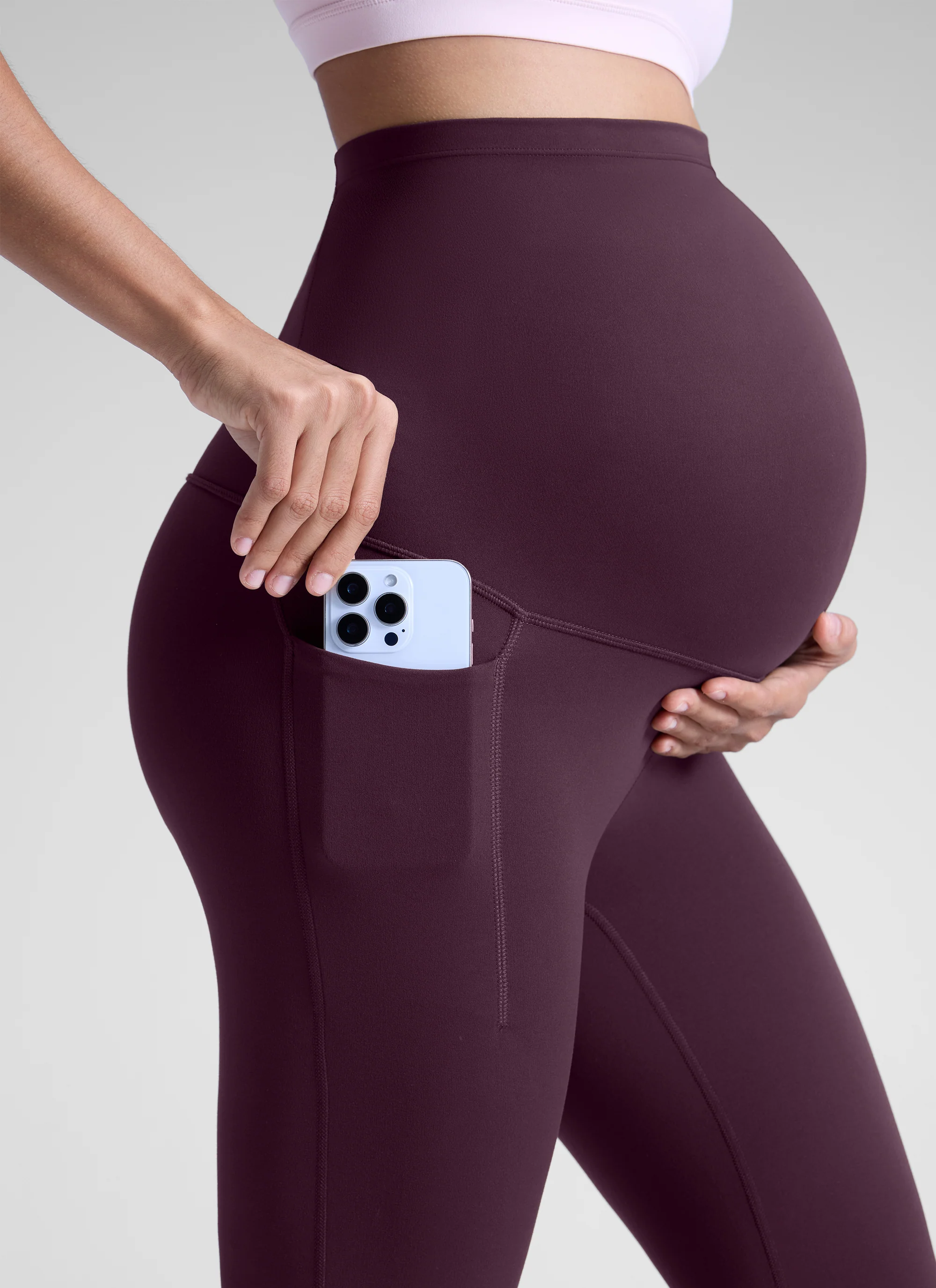 Butterluxe Maternity Soft Pocket Legging 25" - Image 35