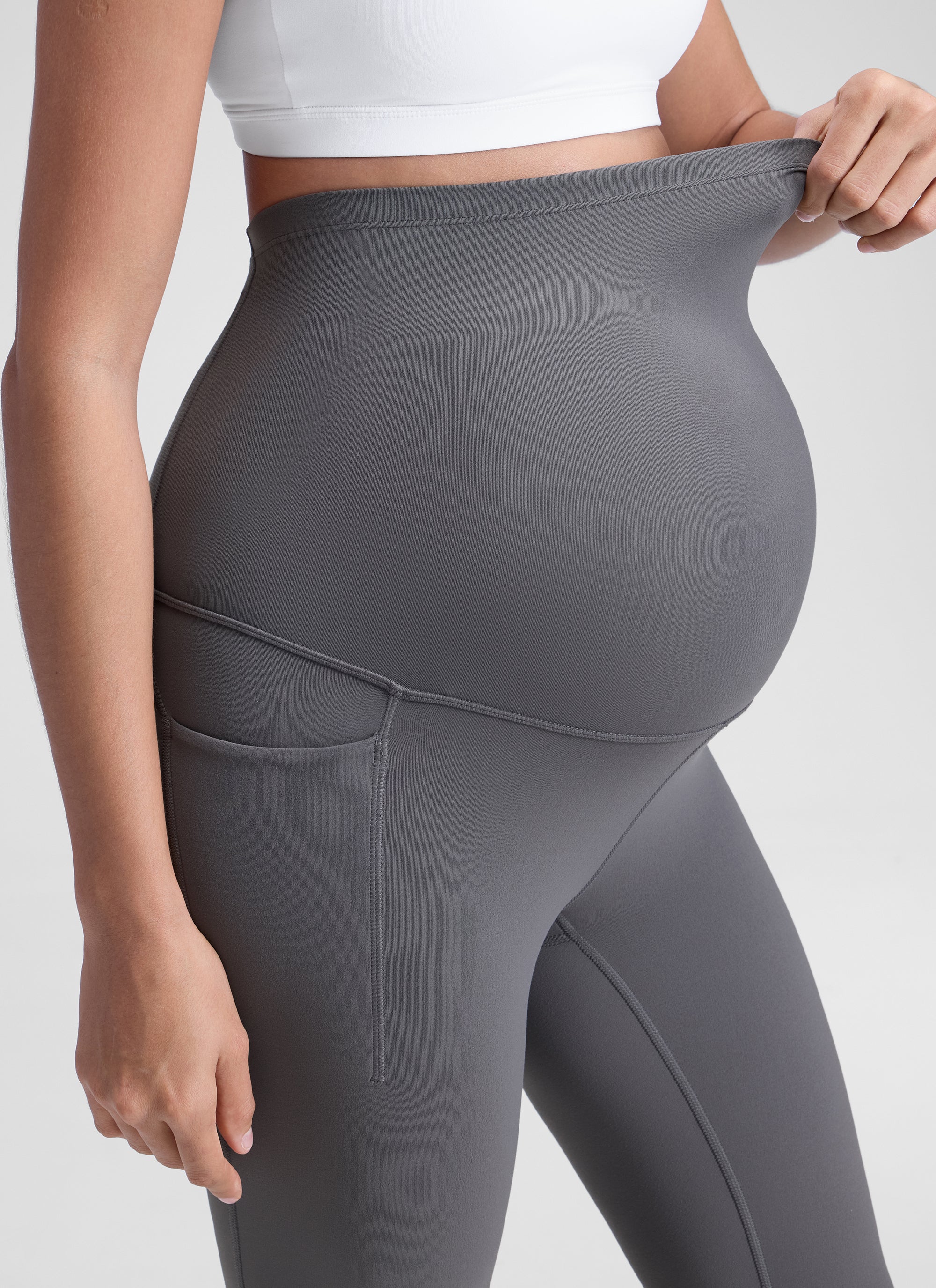 Butterluxe Maternity Soft Pocket Legging 25" - Image 5