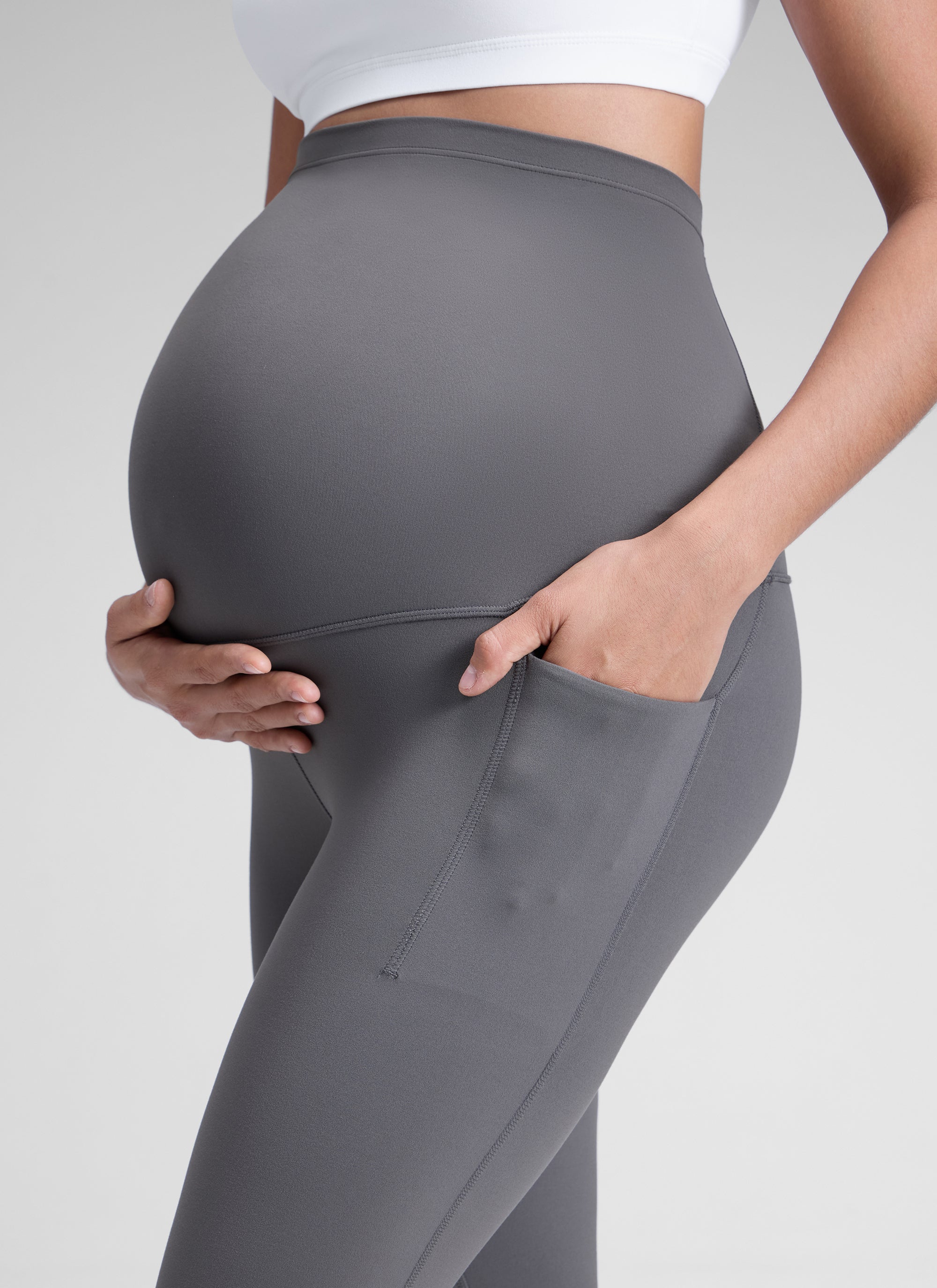 Butterluxe Maternity Soft Pocket Legging 25" - Image 6