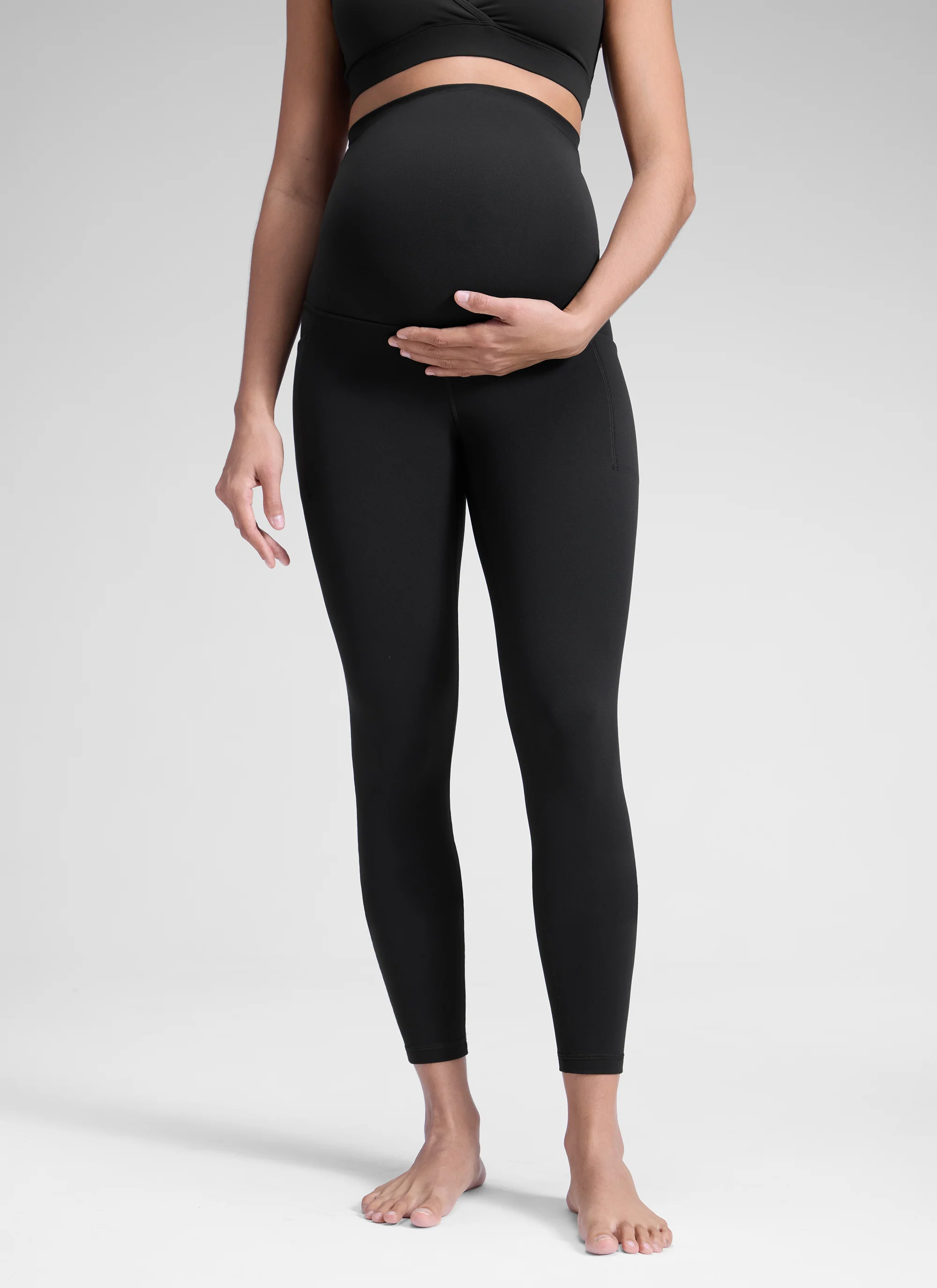 Butterluxe Maternity Soft Pocket Legging 25" - Image 7
