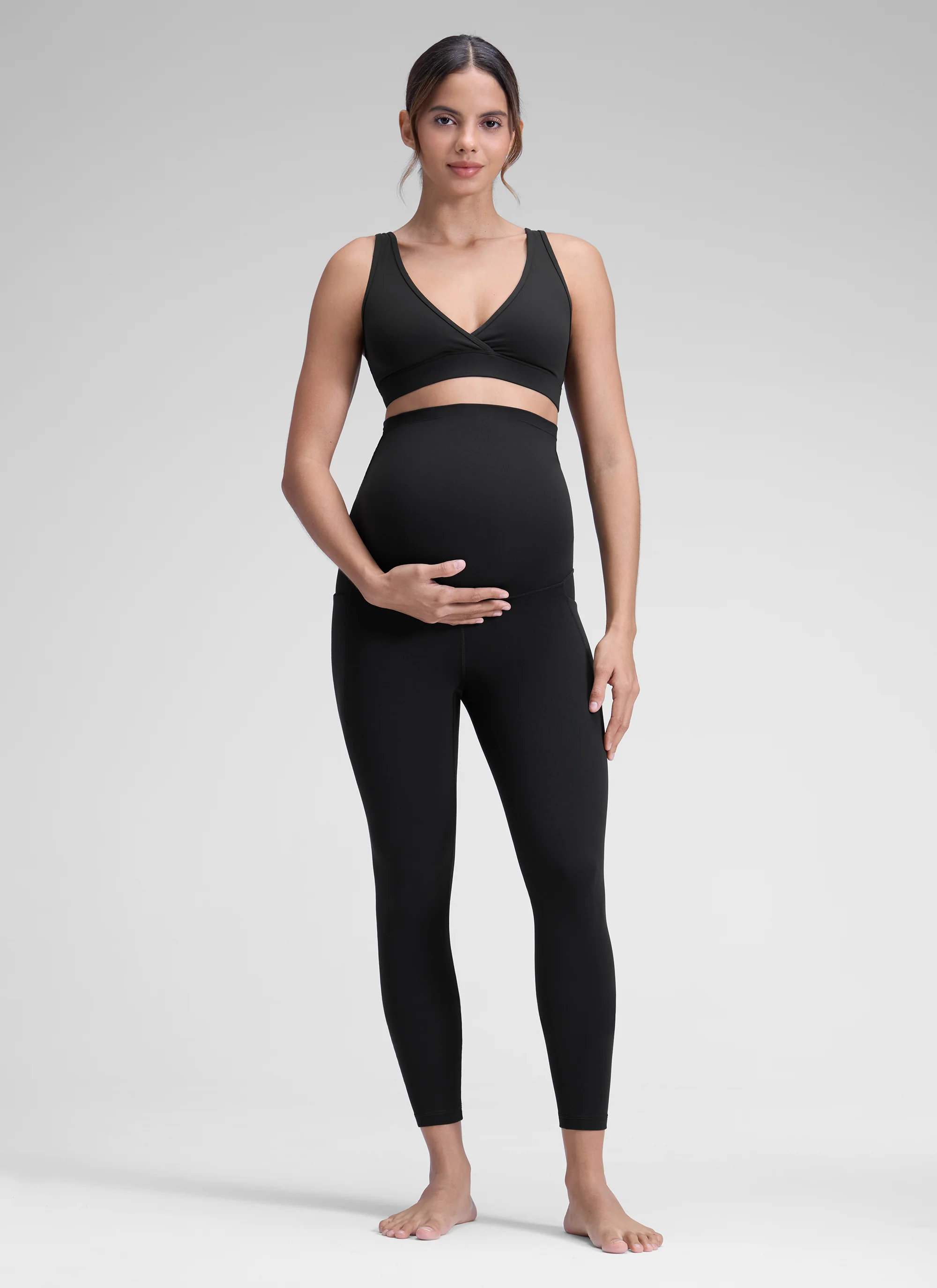 Butterluxe Maternity Soft Pocket Legging 25" - Image 9