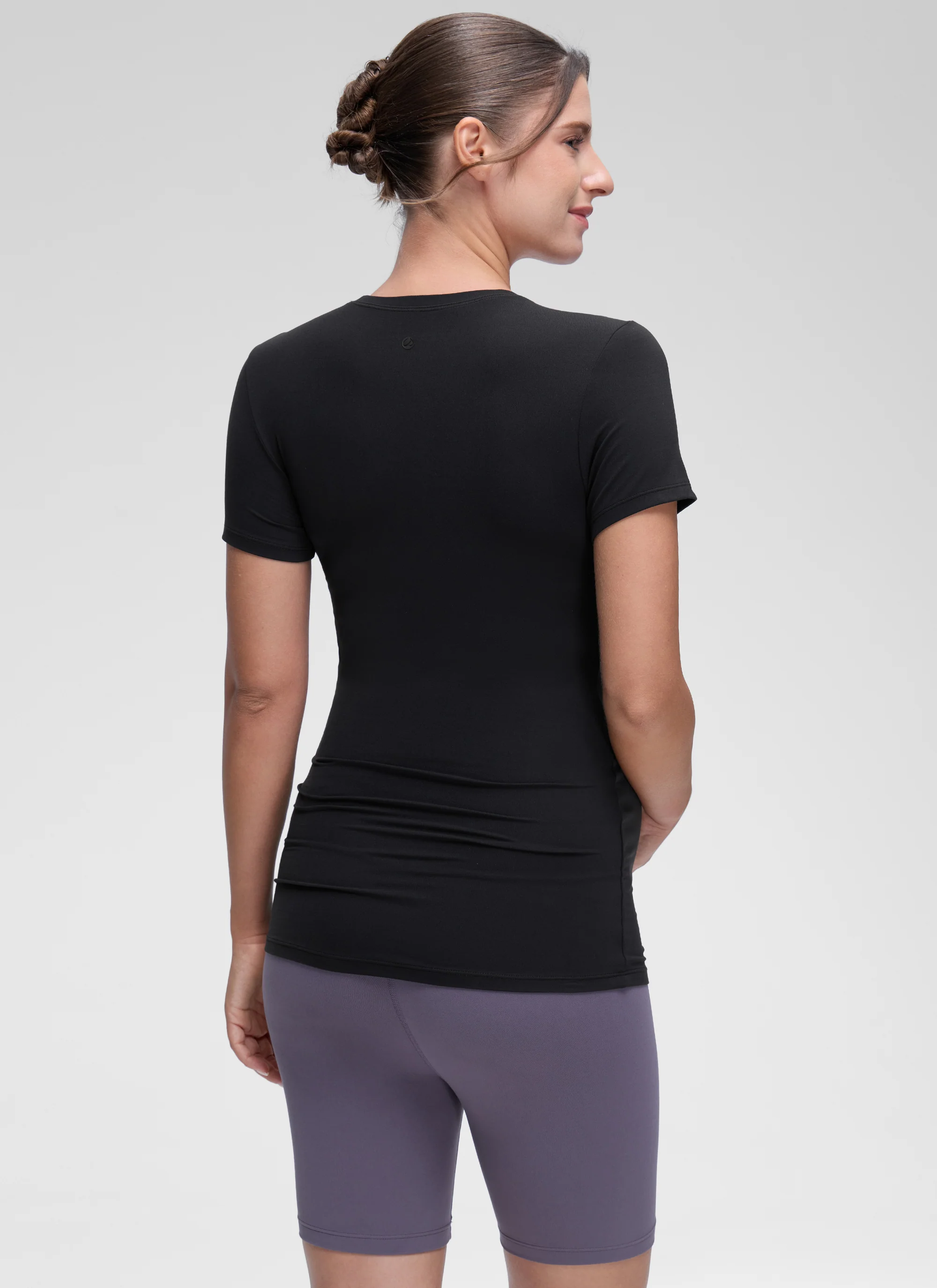 Softembrace Maternity Crew Neck Short Sleeve - Image 12