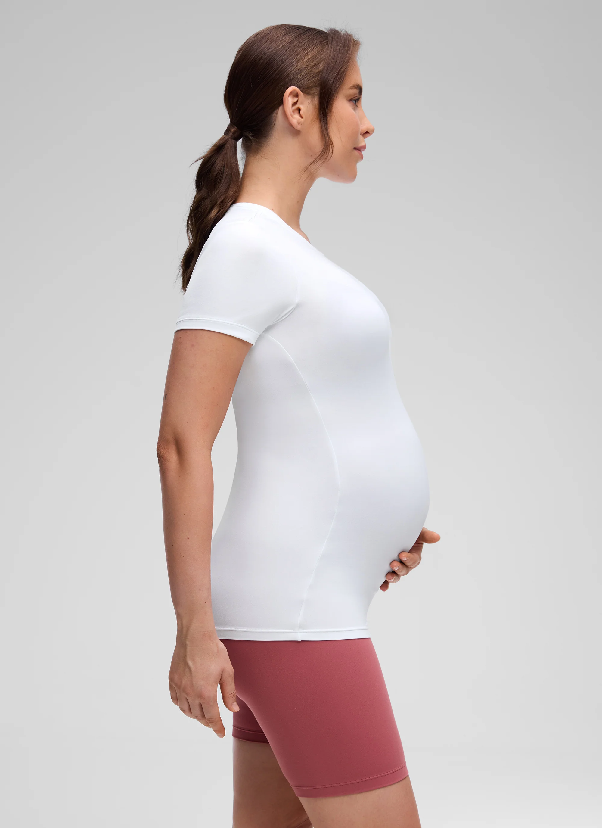 Softembrace Maternity Crew Neck Short Sleeve - Image 19