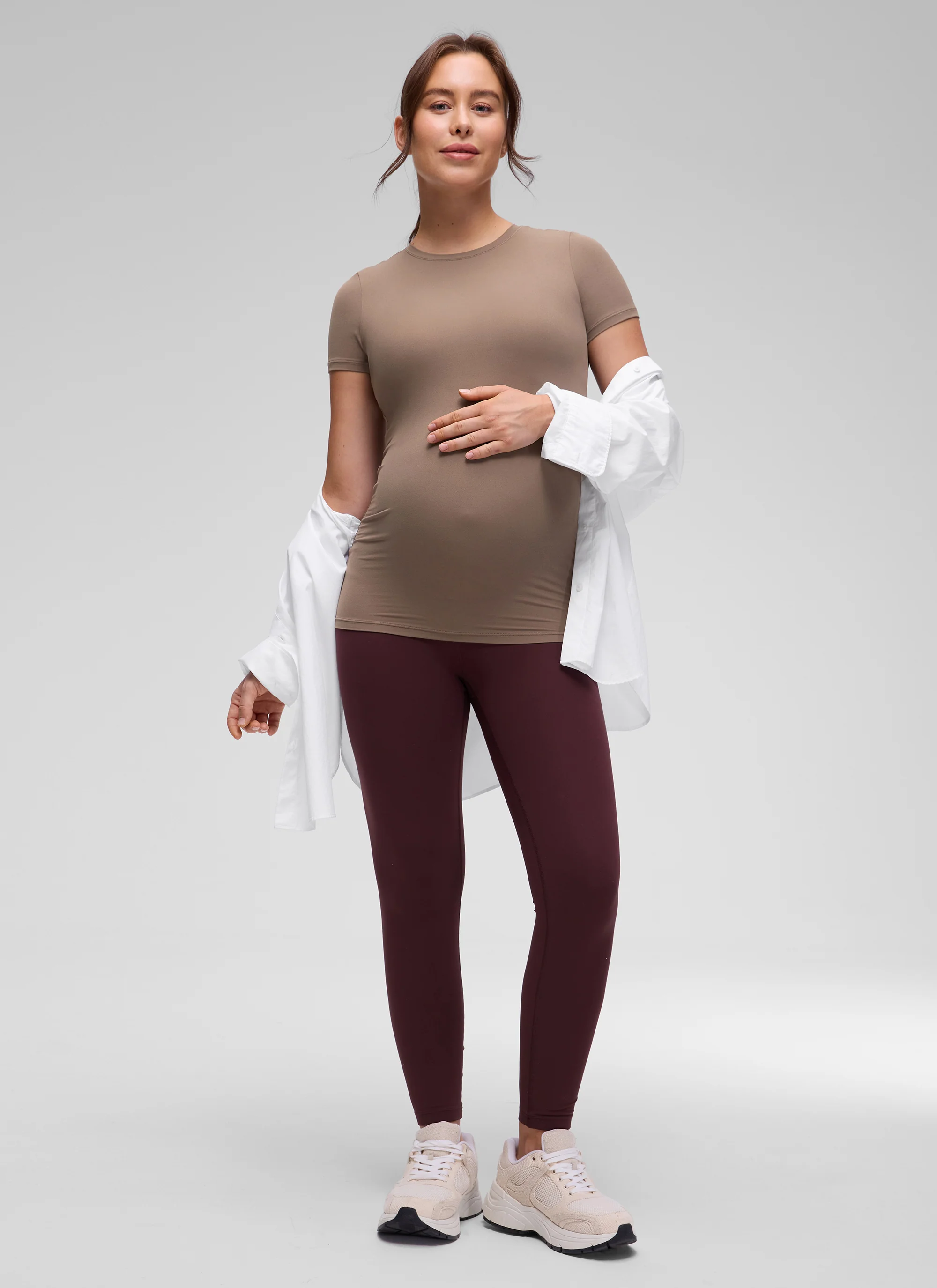 Softembrace Maternity Crew Neck Short Sleeve - Image 22
