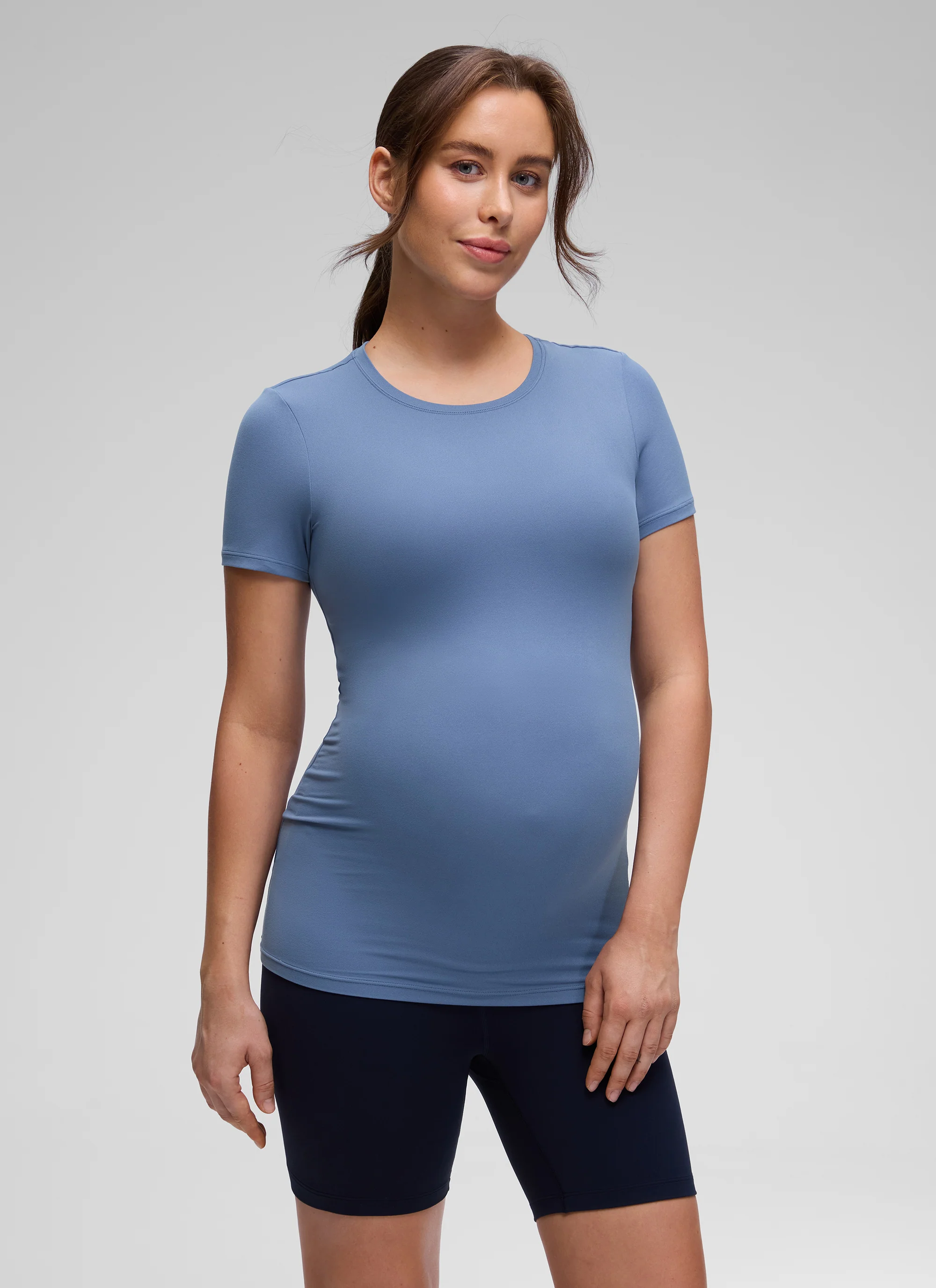 Softembrace Maternity Crew Neck Short Sleeve - Image 23