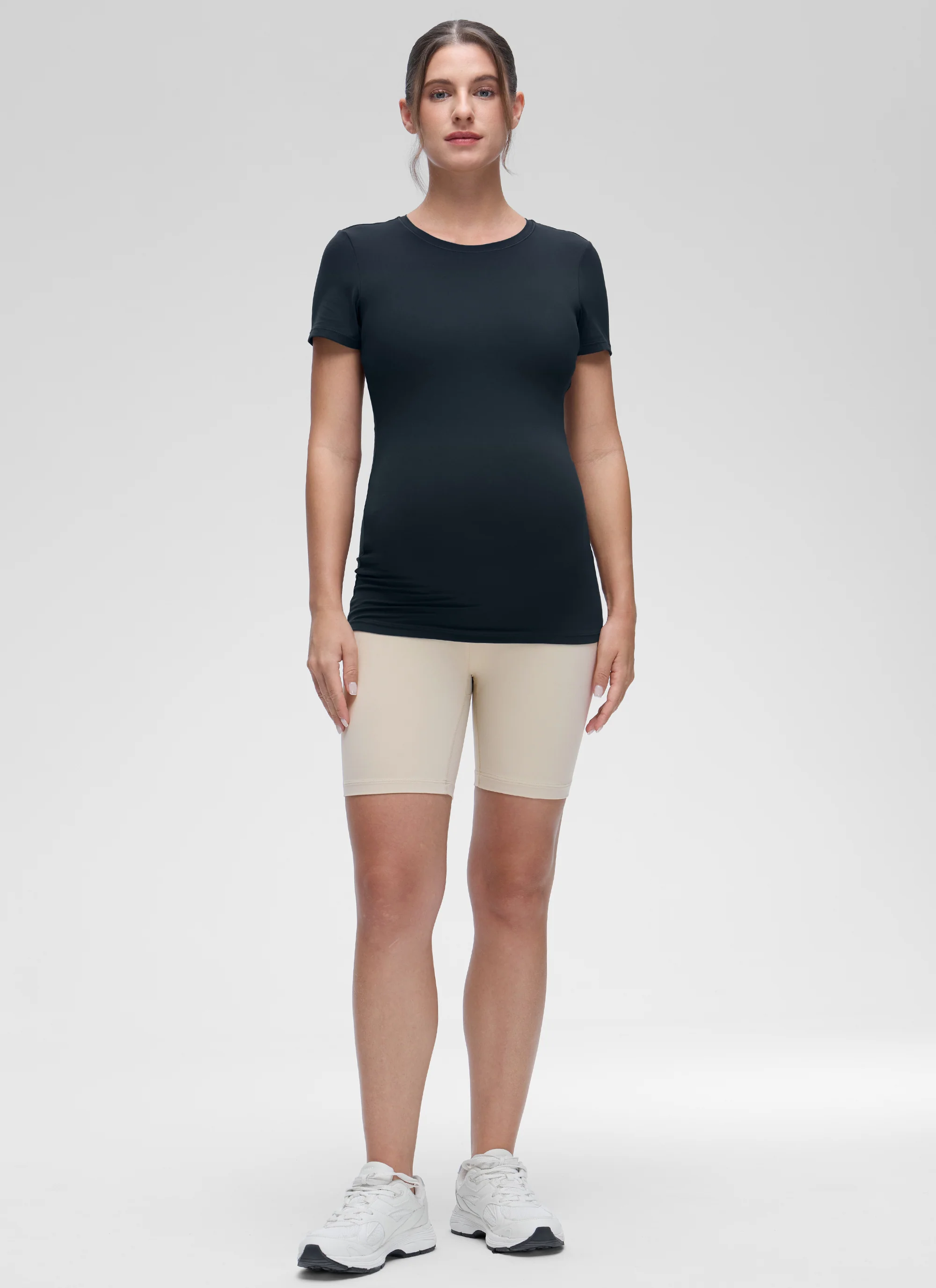 Softembrace Maternity Crew Neck Short Sleeve - Image 8