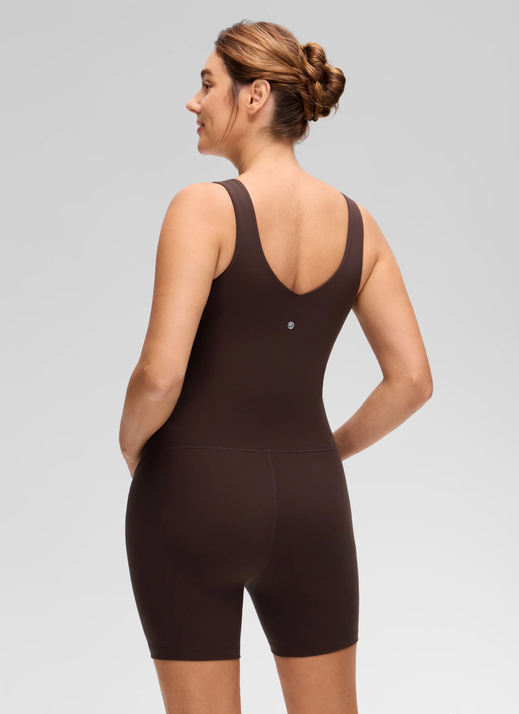Butterluxe Maternity V Neck Rompers 5'' - Image 2
