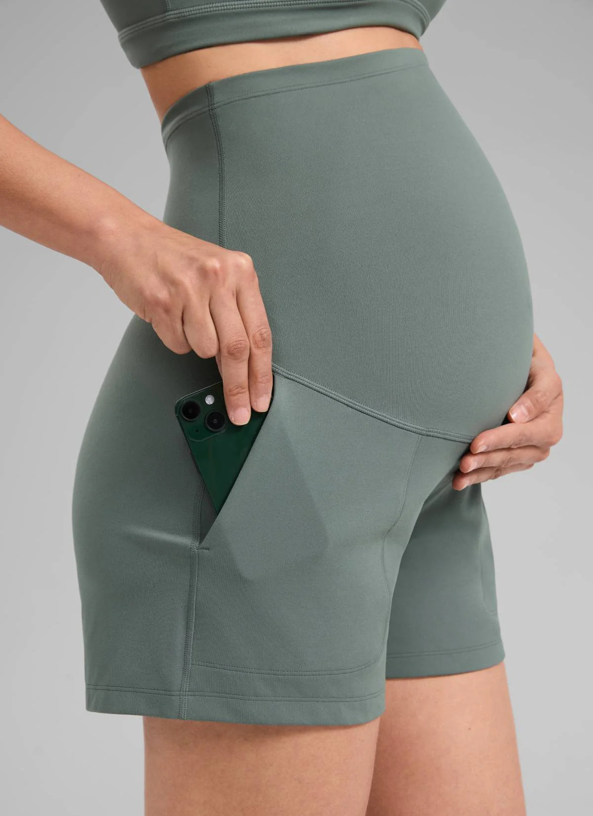 Butterlift® Maternity Linerless Shorts 4'' - Image 19