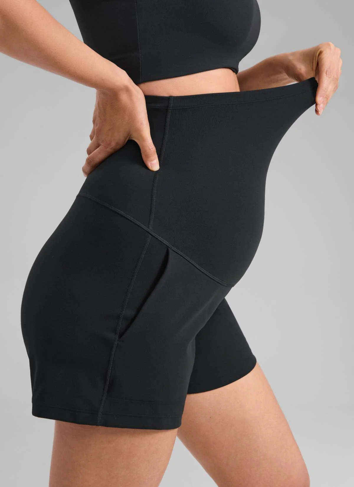 Butterlift® Maternity Linerless Shorts 4'' - Image 9
