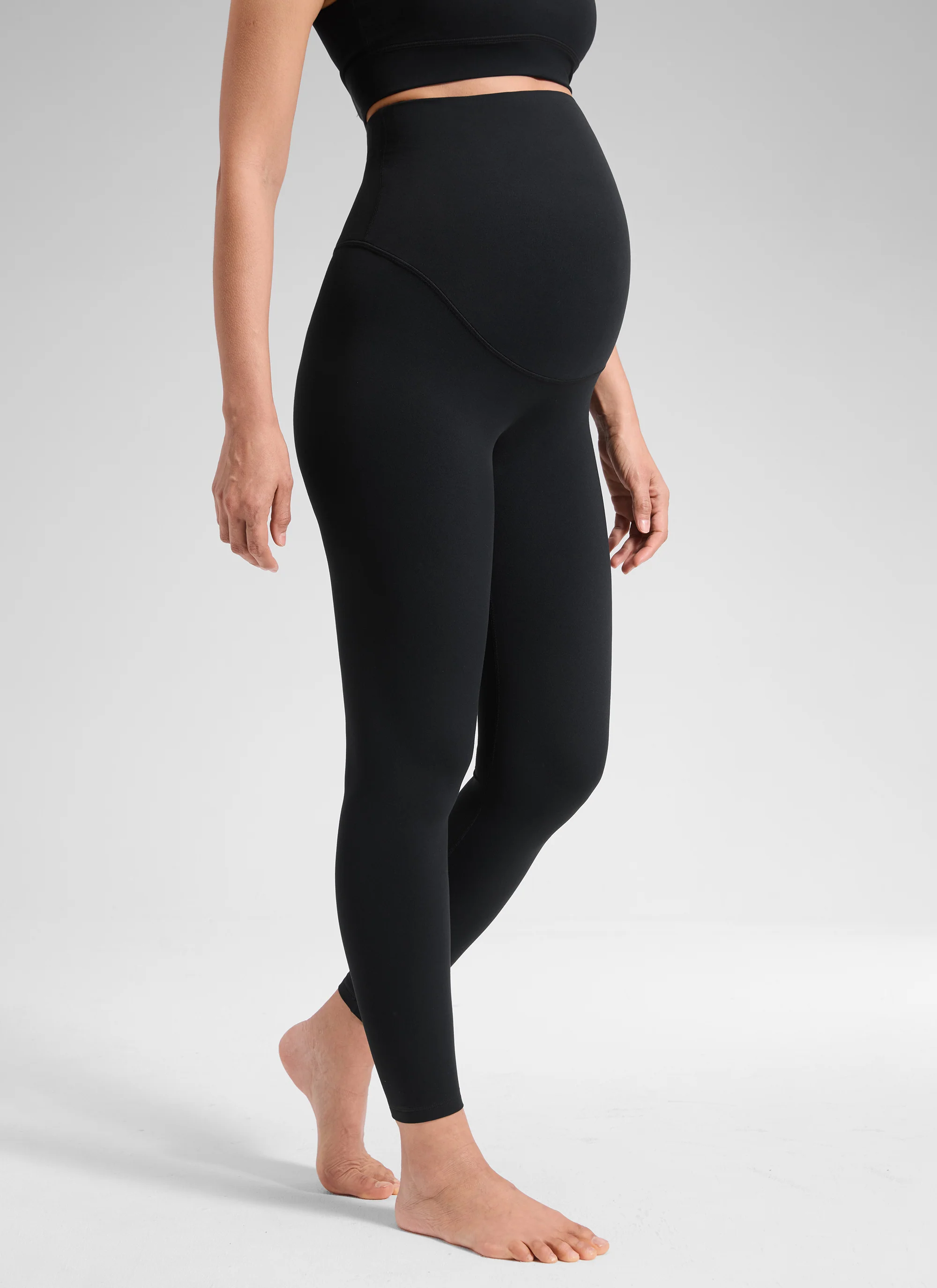 Softretch Maternity No Front Seam Legging 25'' - Image 4