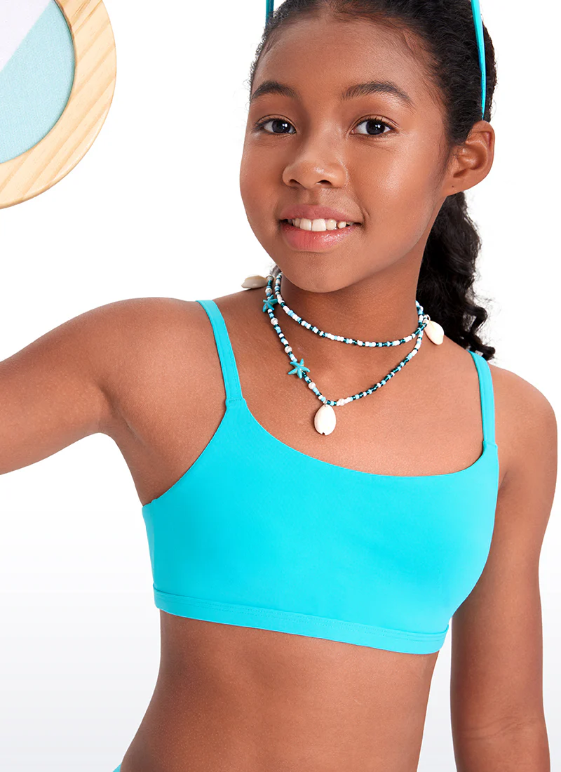 Girls Swimsuit 2 Piece Bikini Set - Image 4